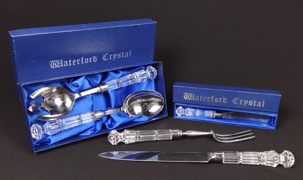 5 Waterford Crystal Serving Utensils (1 of 2)