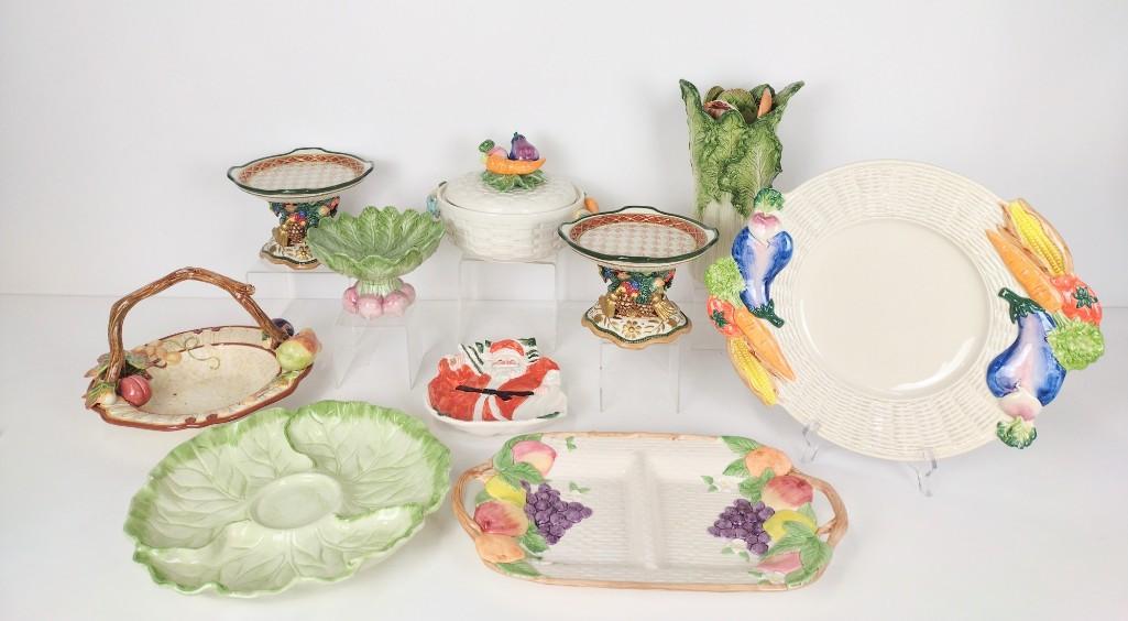 14 Pcs Fitz and Floyd Ceramics (1 of 2)