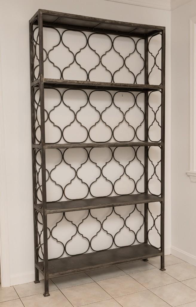 Nadeau Iron 5 Shelf Bookcase (1 of 3)