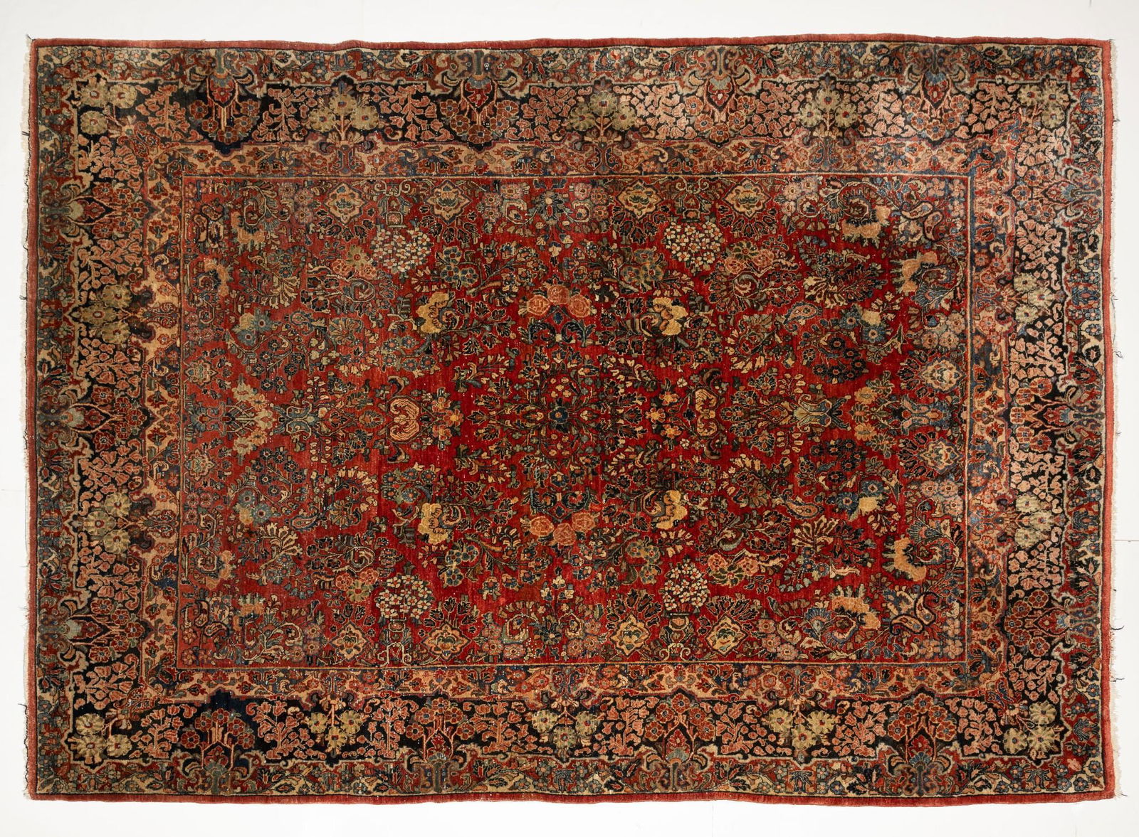 Persian Sarouk Room Size Rug (1 of 5)
