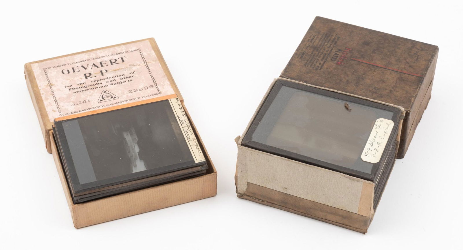 33 Magic Lantern Slides Incl Trains (1 of 9)