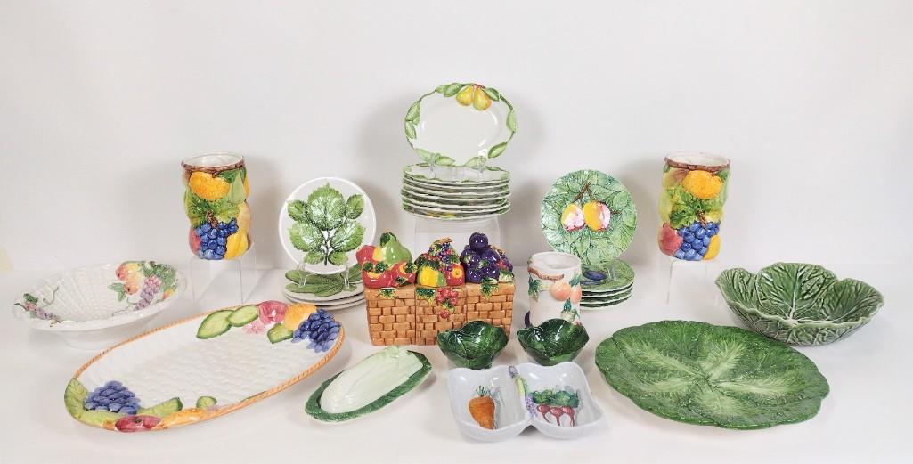 31 Pcs Fruit & Vegetable Ceramics (1 of 20)