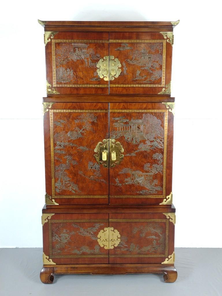 Drexel Heritage Ming Treasures TV Armoire (1 of 7)