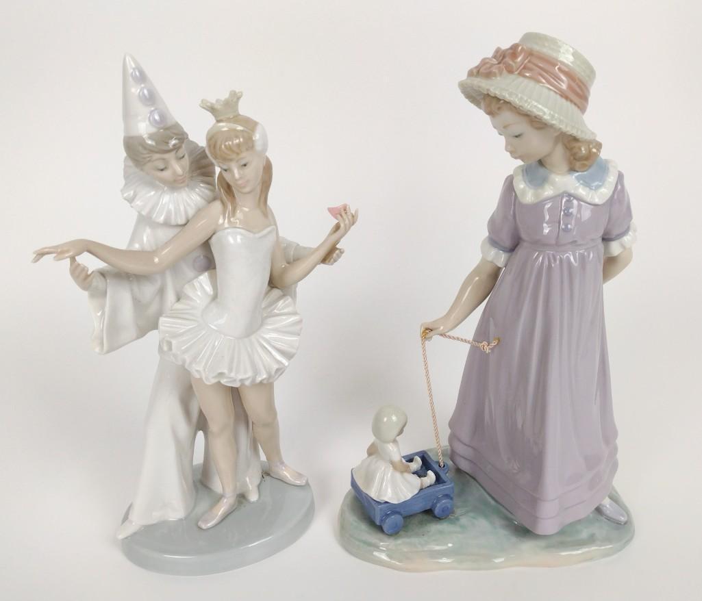 2 Lladro Figurines incl Ballerina and Jester (1 of 4)