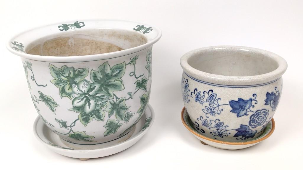 2 Ceramic Planters (1 of 4)