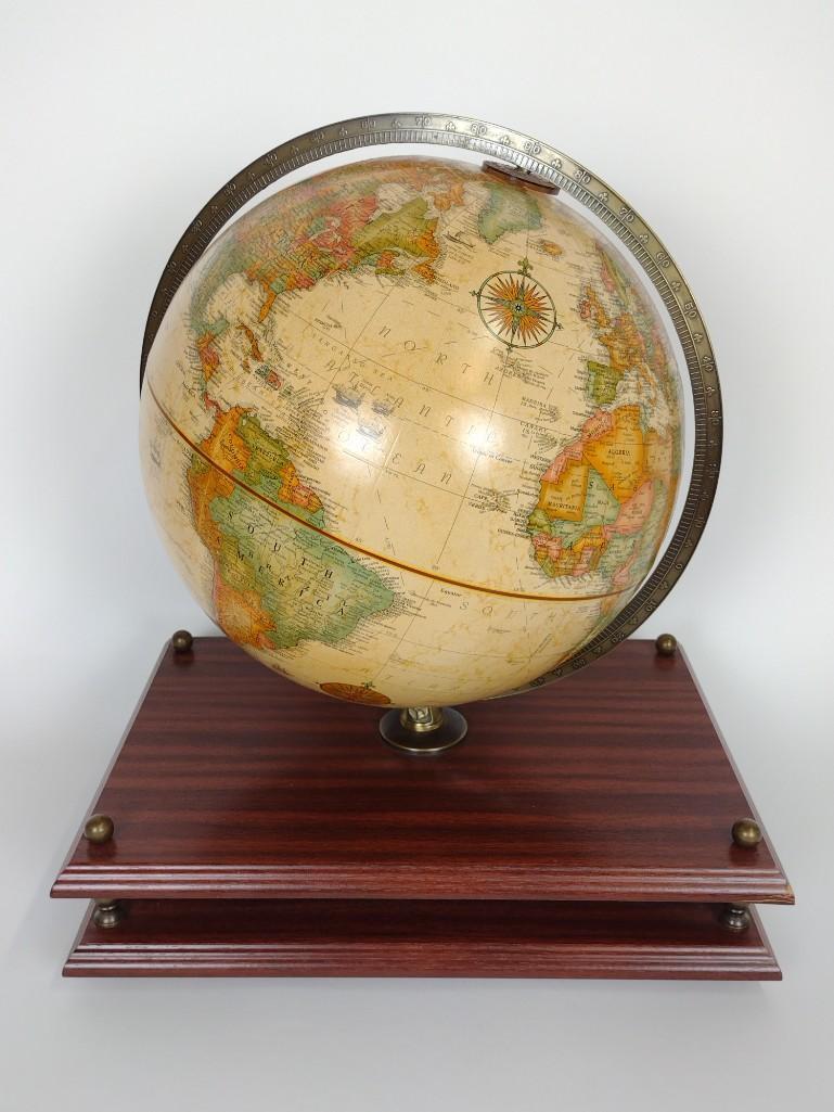 Replogle 12" Globe with Wooden Base (1 of 4)