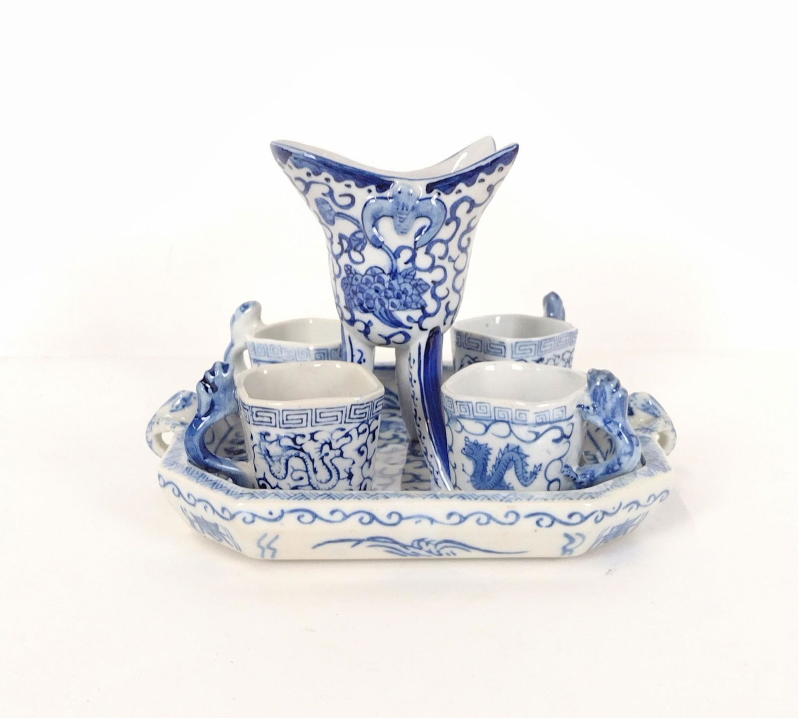 6 Pcs Chinese Tea Set (1 of 4)