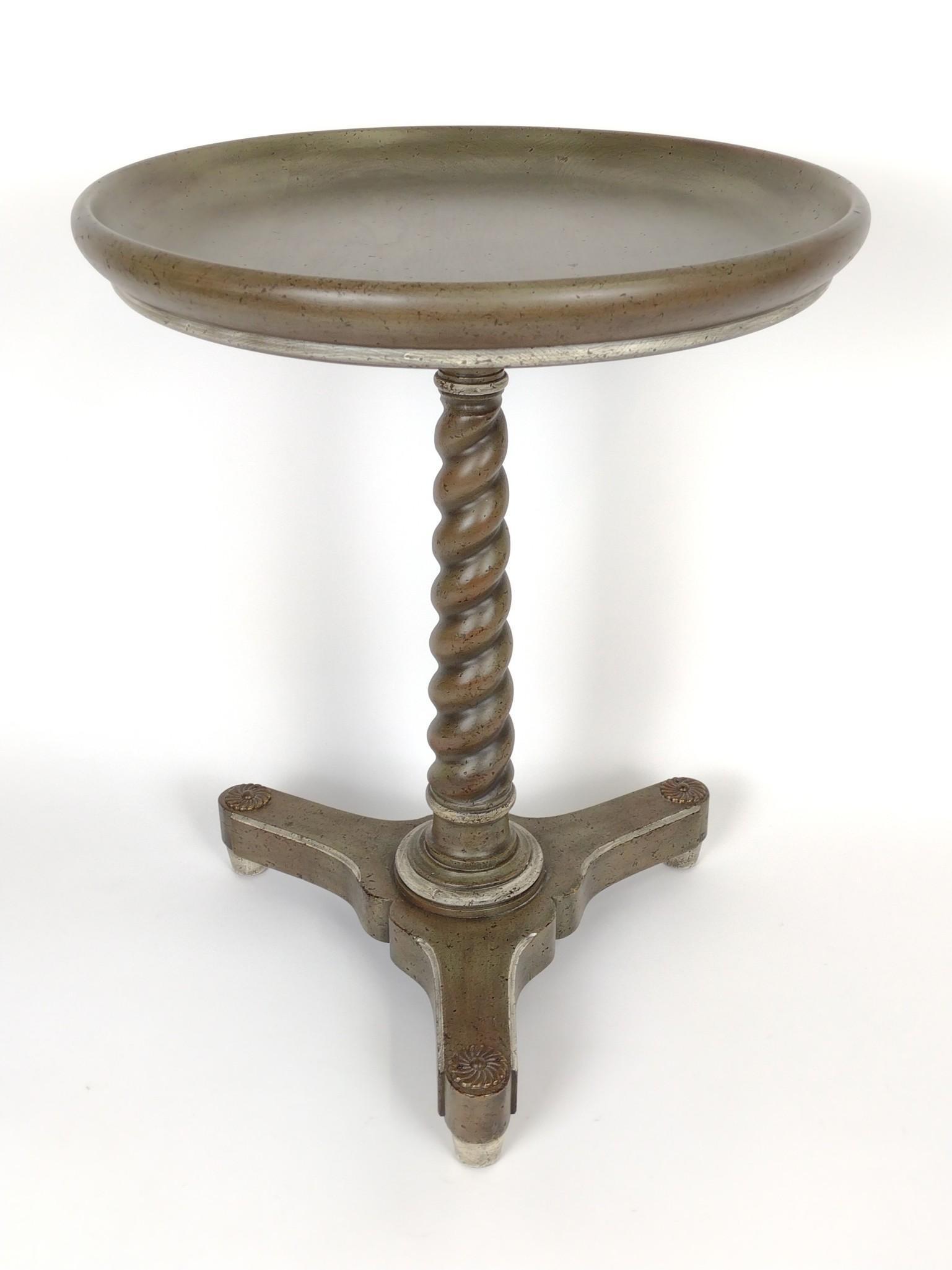 Tim Austin Barley Twist Side Table (1 of 3)