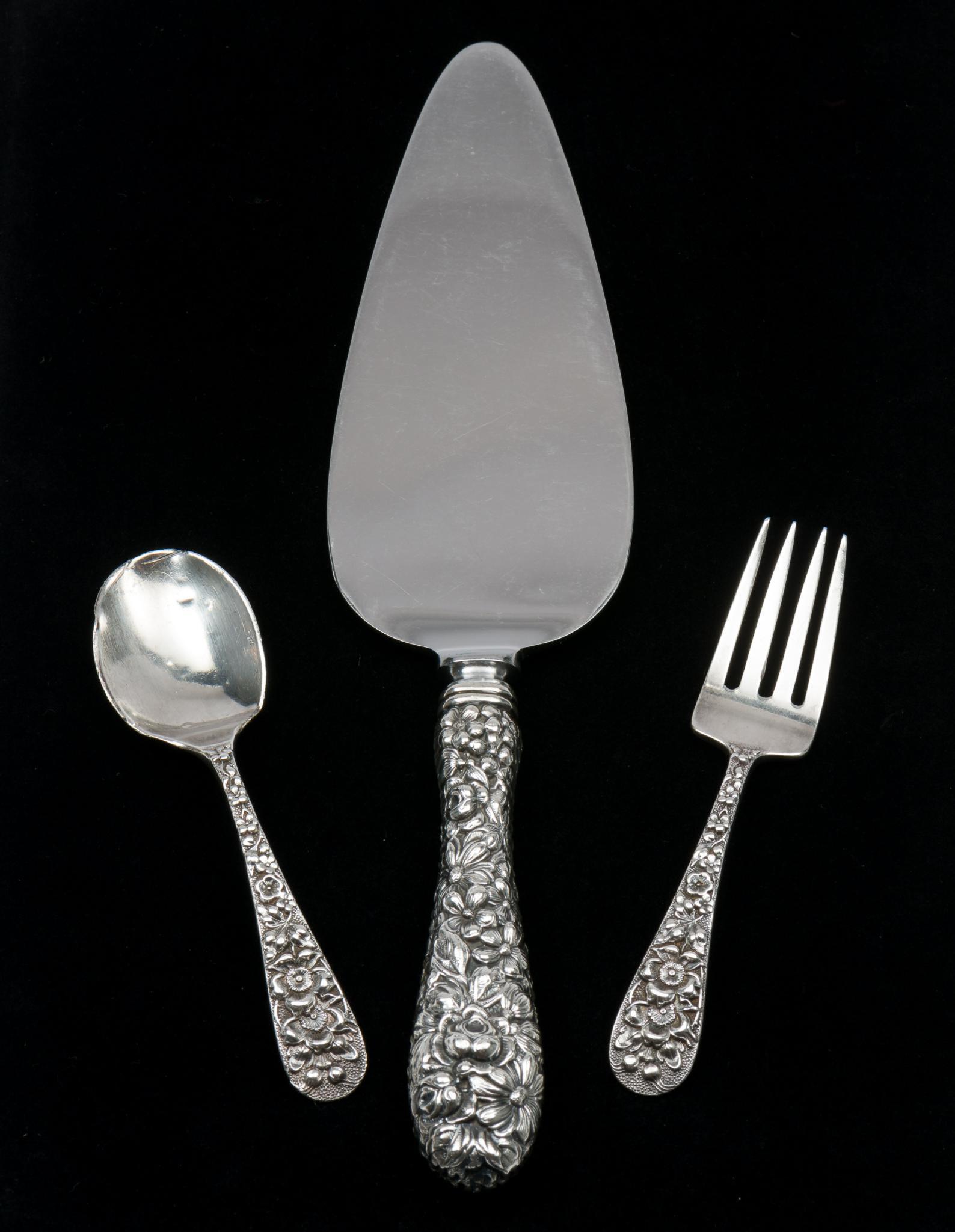 Stieff & Co. Sterling Baby Set & Sterling Handled Pie Server (1 of 10)