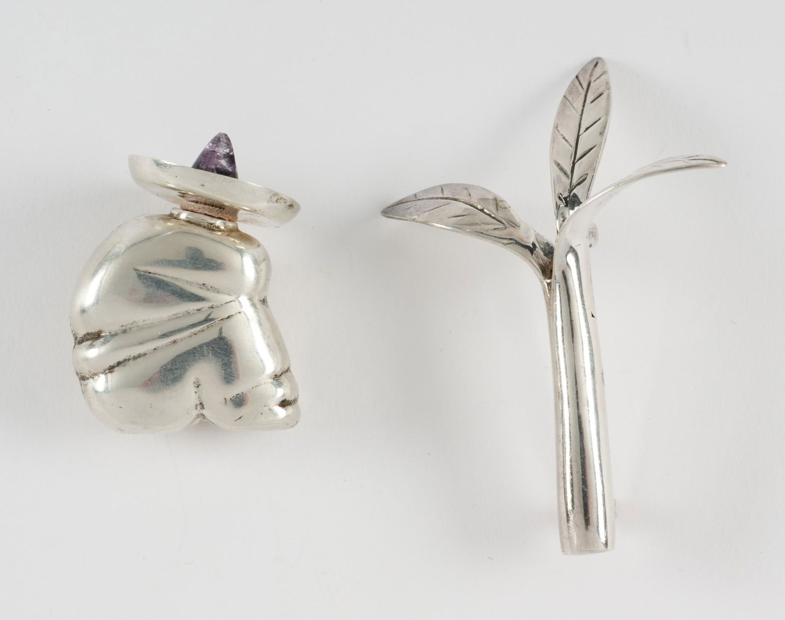 2 Pcs Sterling Jewelry Incl Mexican (1 of 2)