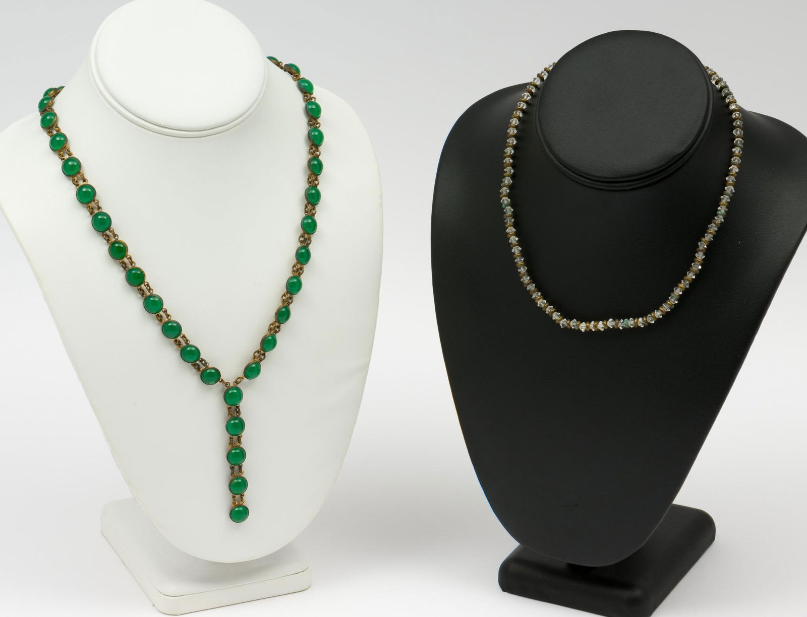 2 Vintage Glass Bead Necklaces (1 of 7)