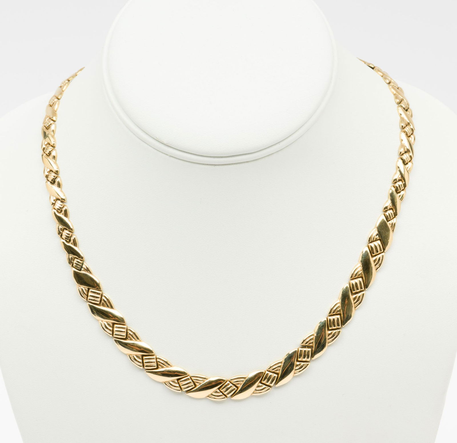 14K Gold Italian Necklace (1 of 4)