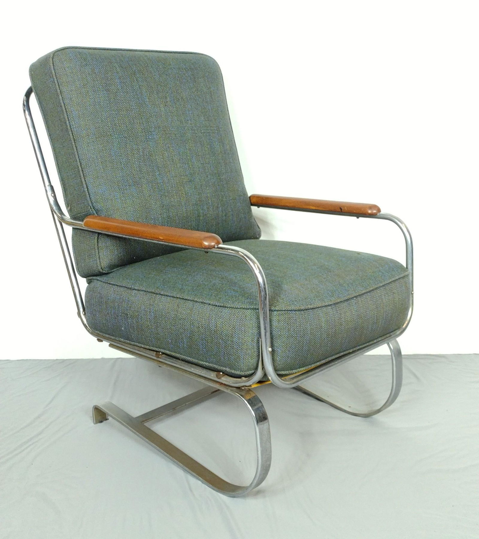 Kem Weber for Lloyd Loom Mid Century Chair (1 of 11)