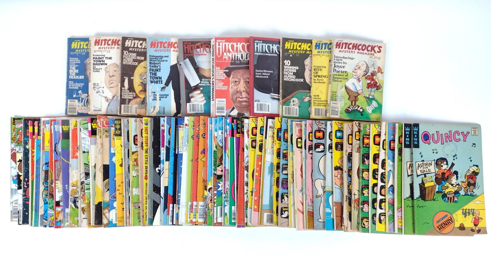 76 Comic Books Incl Comedy, Ghosts, Religion, & More (1 of 4)