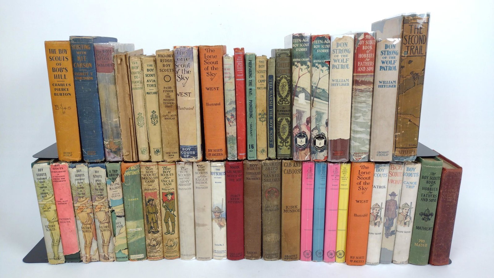 46 Vintage Boy Scout Fiction Books: Includes Boy Scouts of America, Grosset & Dunlap, Donohue, Saalfield, and more. DM IMPORTANT: Before bidding, please read the terms and conditions. When you registered for the auction you agreed to th
