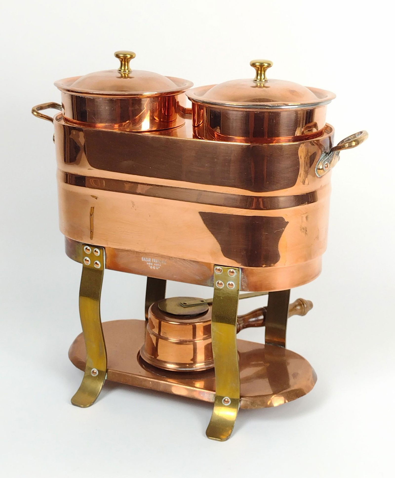 Bazar Francais Copper Chafing Dish (1 of 3)