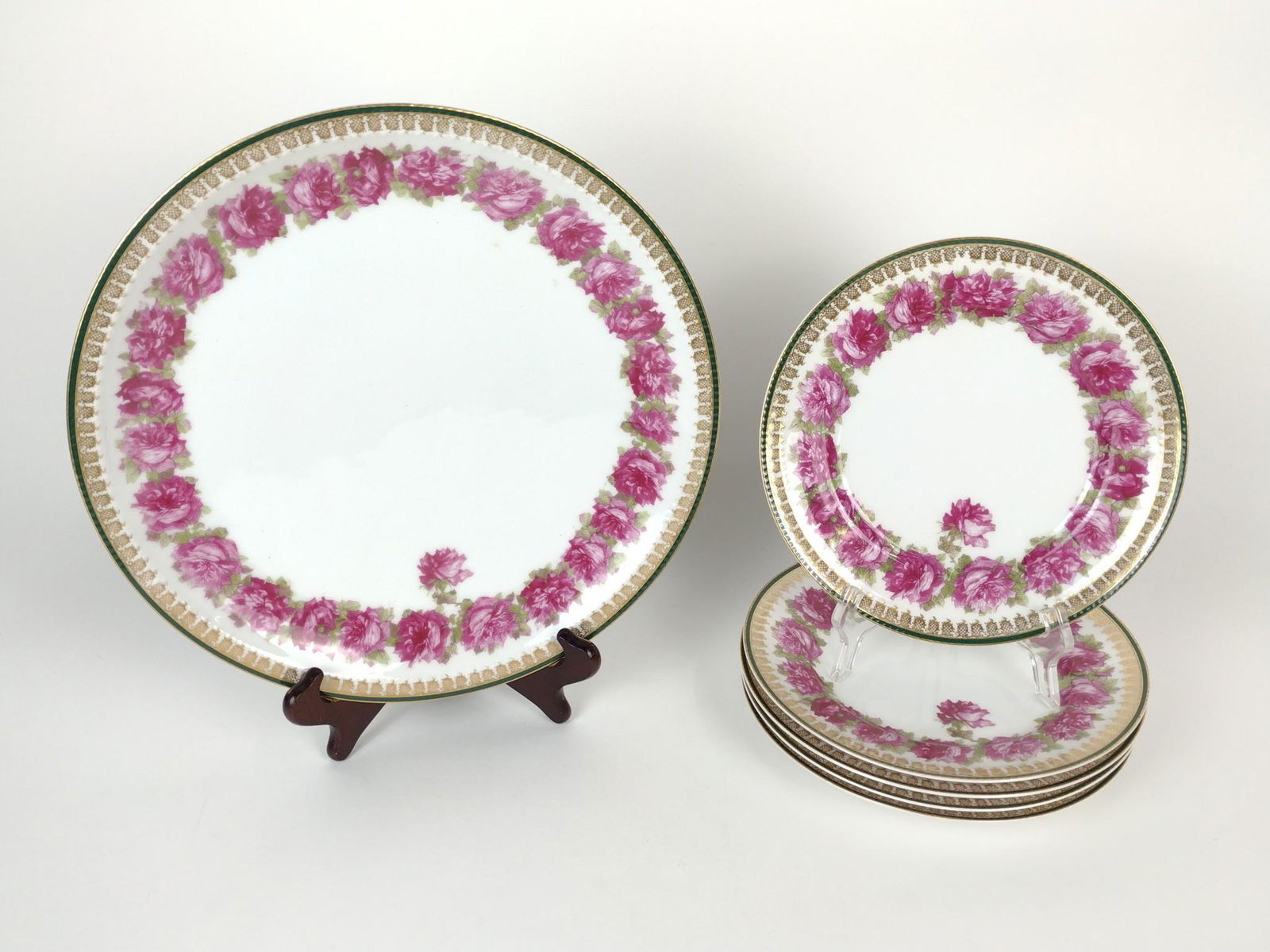 6 Pcs Haviland Limoges Cake Set (1 of 2)