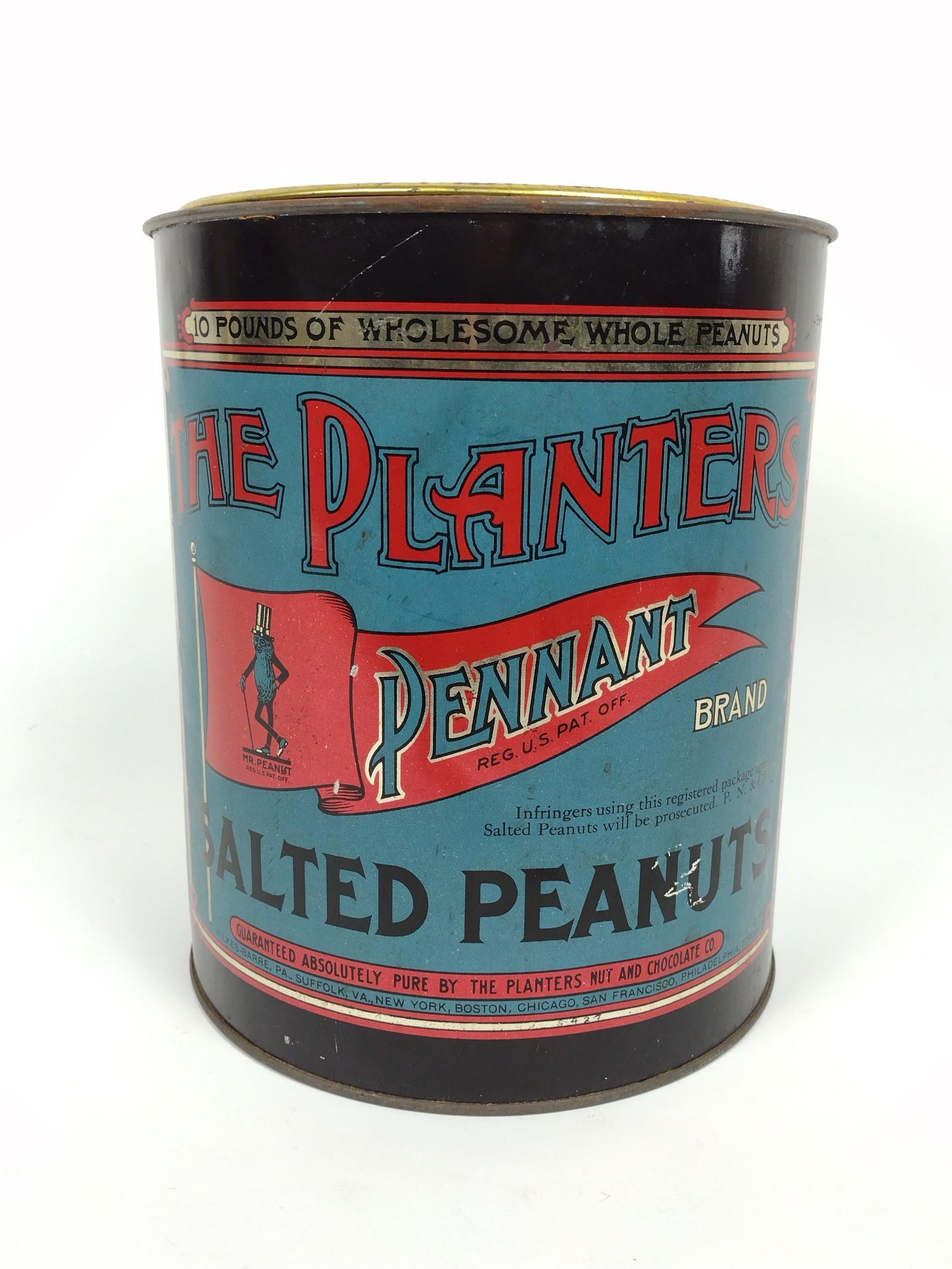 Planters Advertising Peanut Tin (1 of 3)