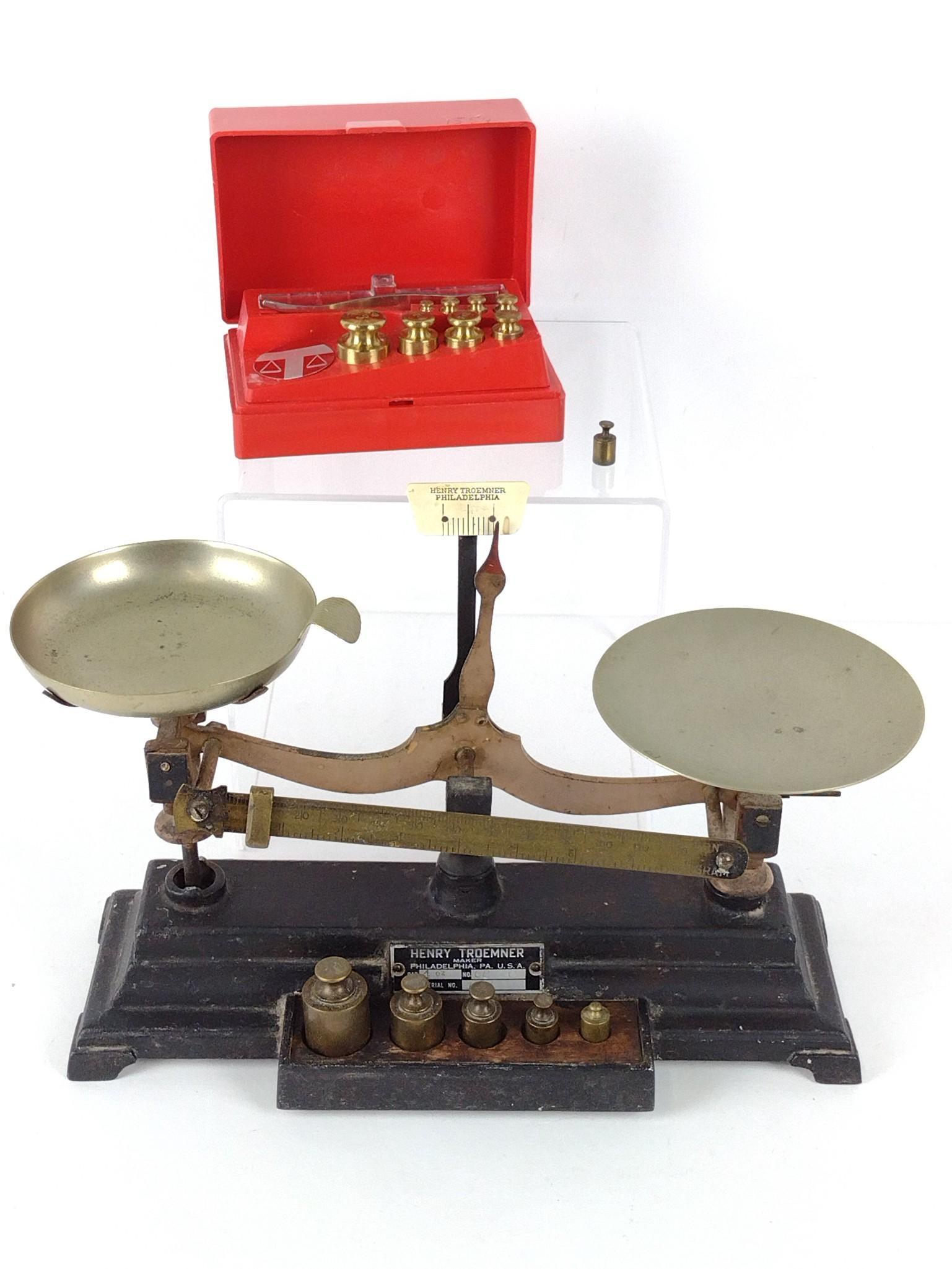 Henry Troemner Scale & Weights (1 of 3)