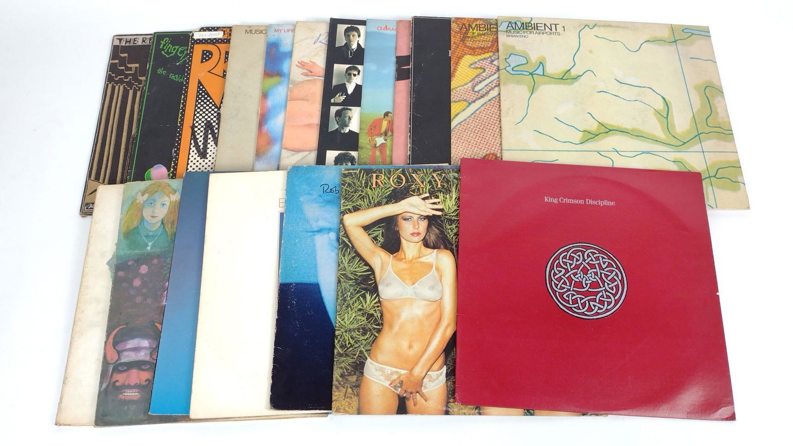 20 Progressive and Art Rock Records incl King Crimson (1 of 4)