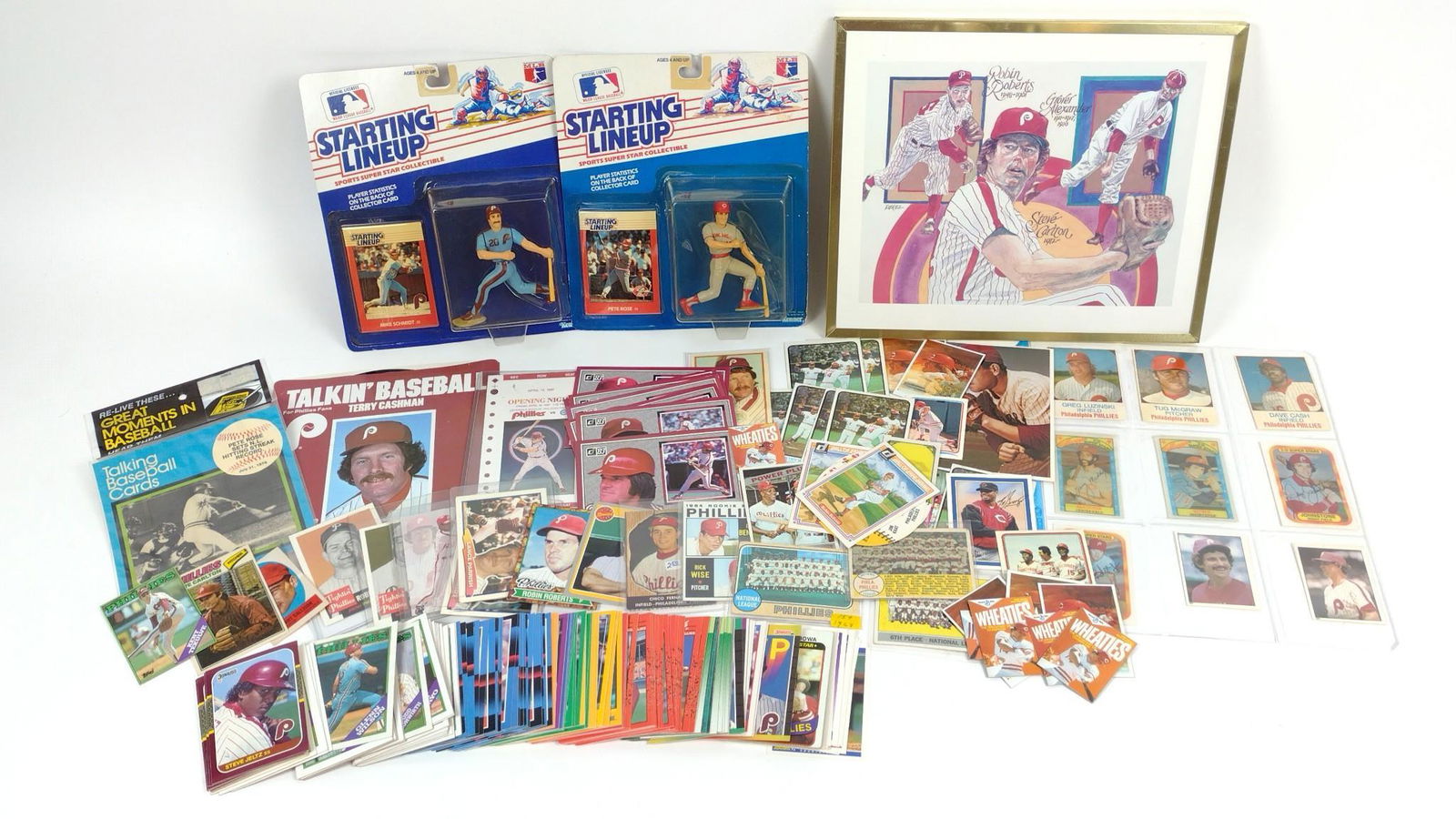 67 Pcs Phillies & Reds Memorabilia (1 of 5)