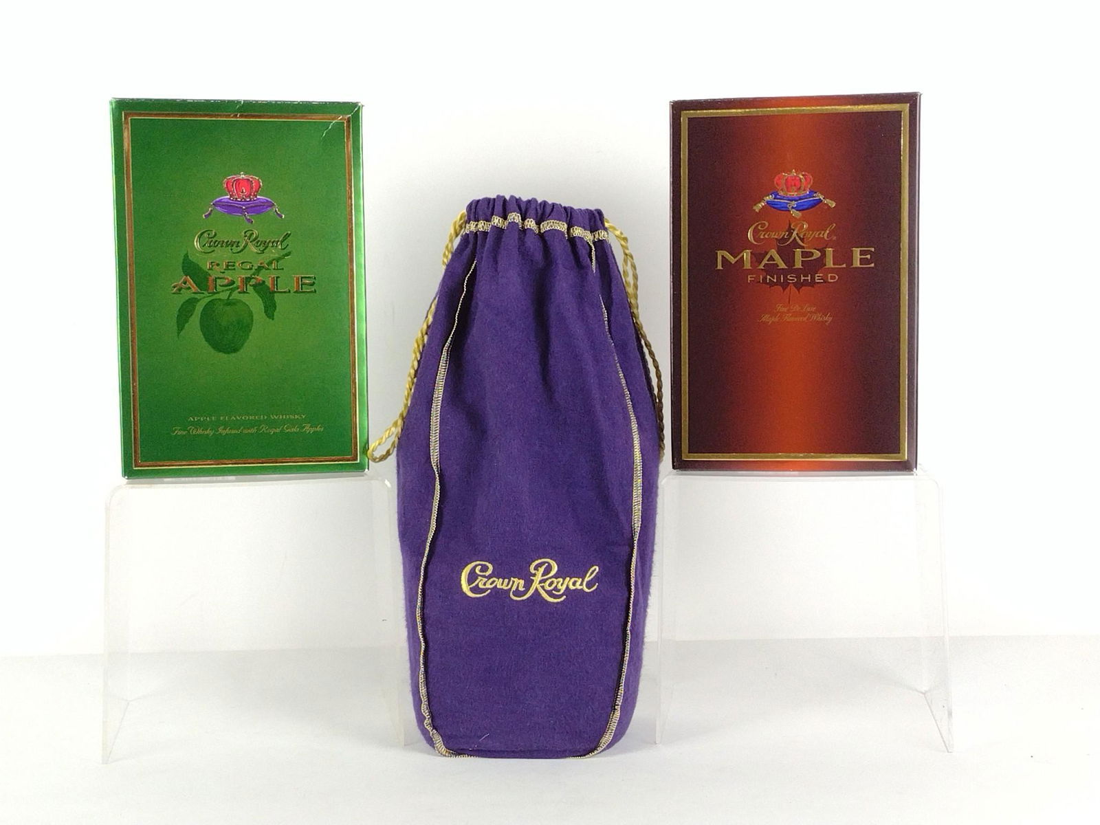 3 Estate Bottles of Crown Royal Incl Flavored (1 of 2)