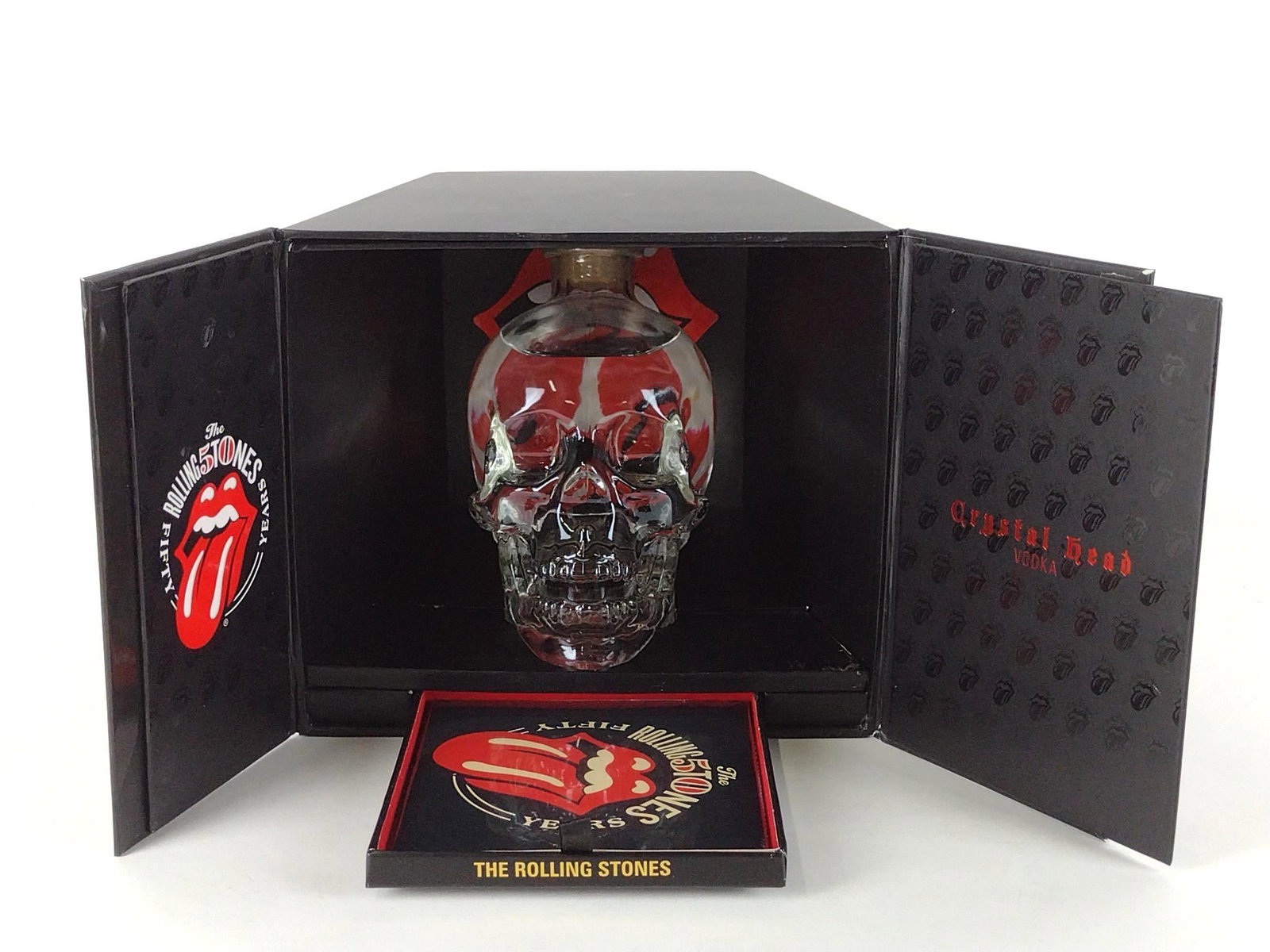Rolling Stones Estate Bottle of Crystal Head Vodka w/CD (1 of 4)