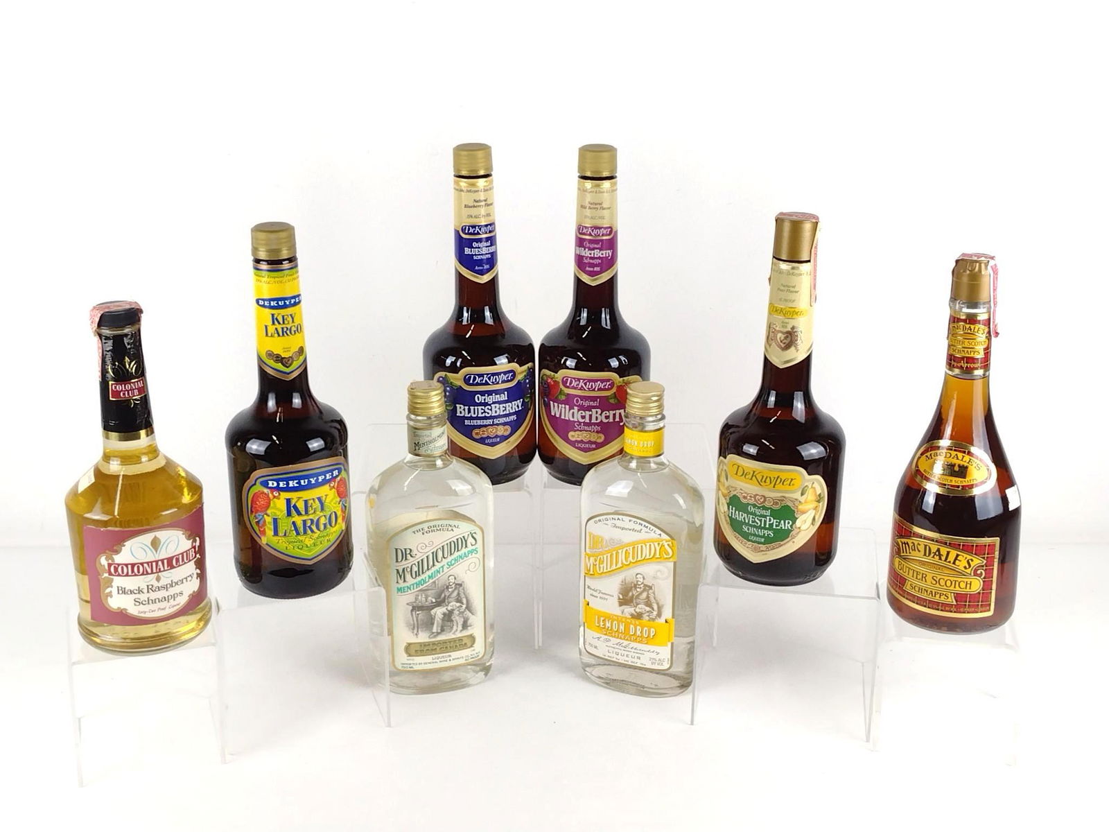 8 Estate Bottles Schnapps Incl Fruit (1 of 2)