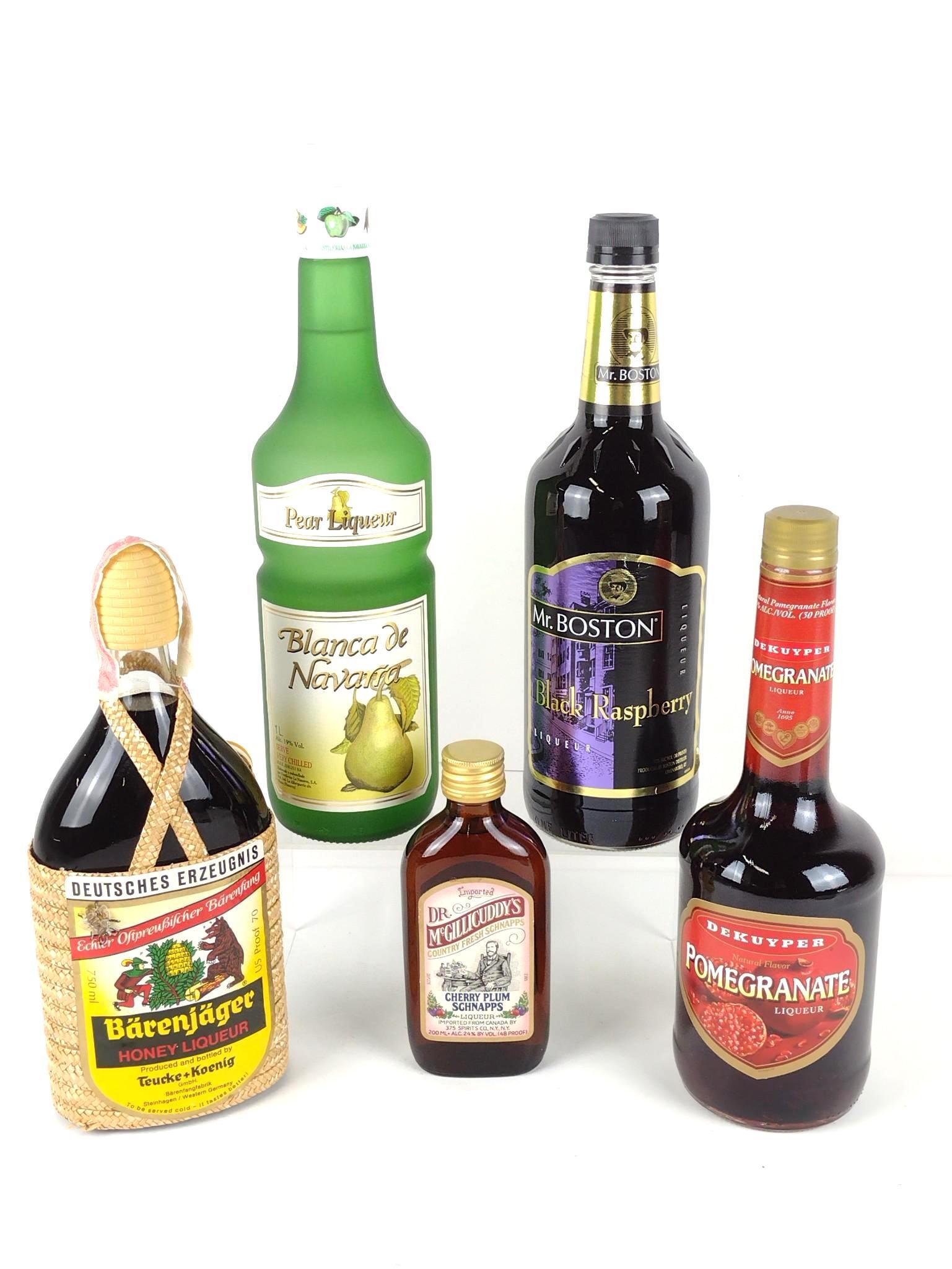 5 Estate Bottles Liqueur and Schnapps (1 of 3)