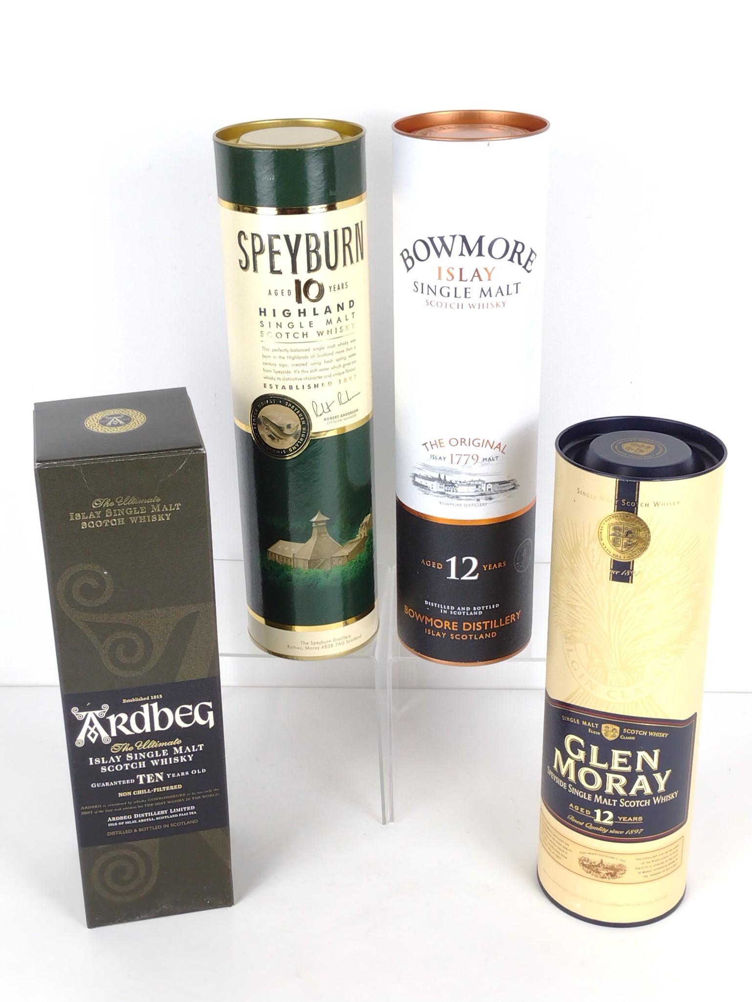 4 Estate Bottles of Scotch Whiskey Incl Ardbeg (1 of 2)