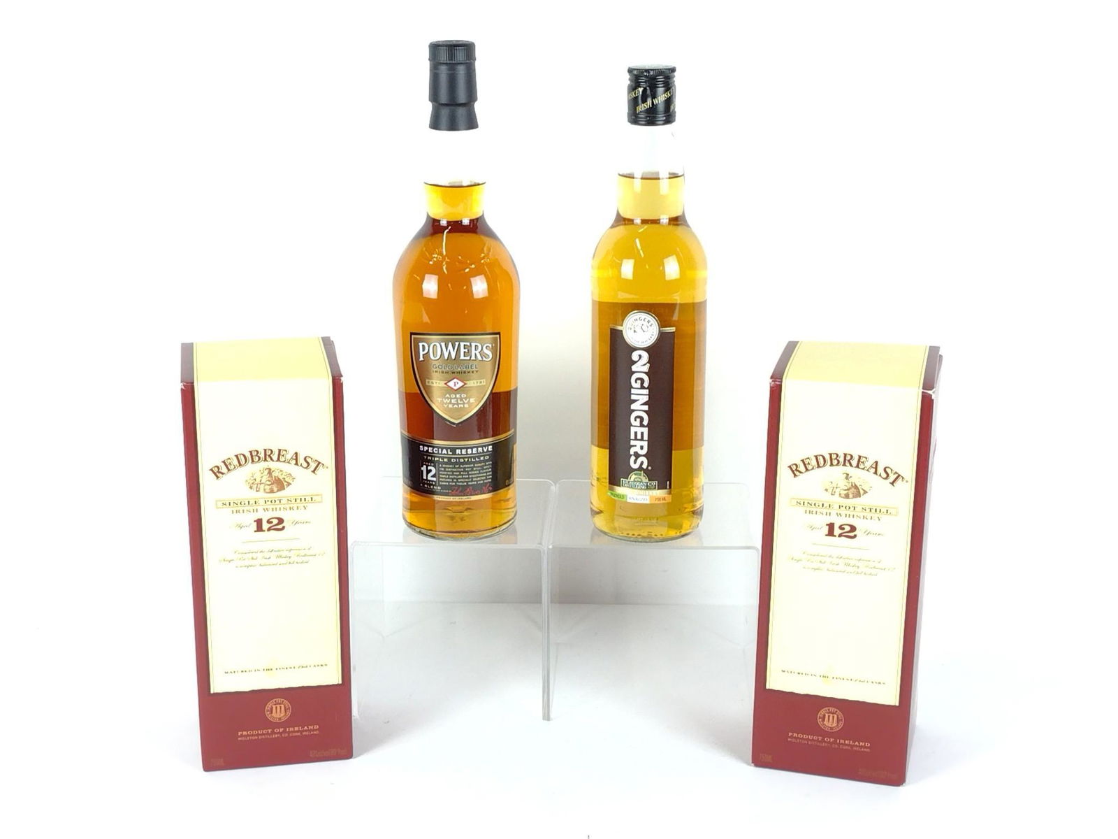 4 Estate Bottles Irish Whiskey Incl Redbreast (1 of 2)