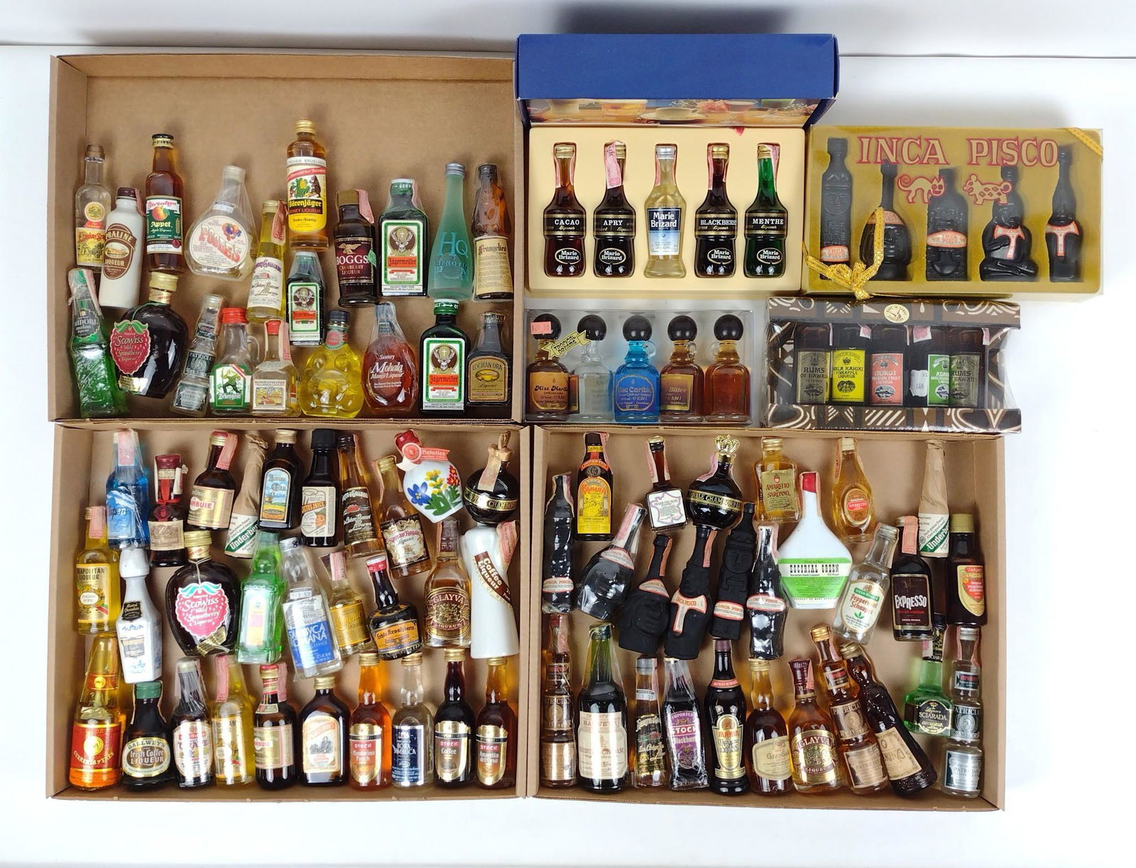 97 Miniature Bottles of Estate Liqueurs & Schnapps (1 of 14)
