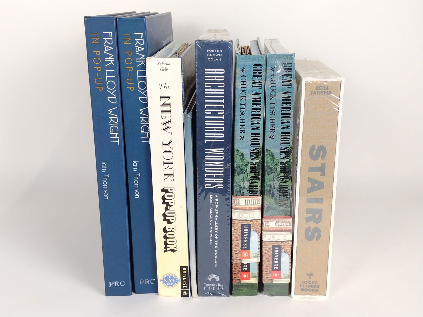 8 Architecture Pop-up Books incl Frank Lloyd Wright (1 of 8)