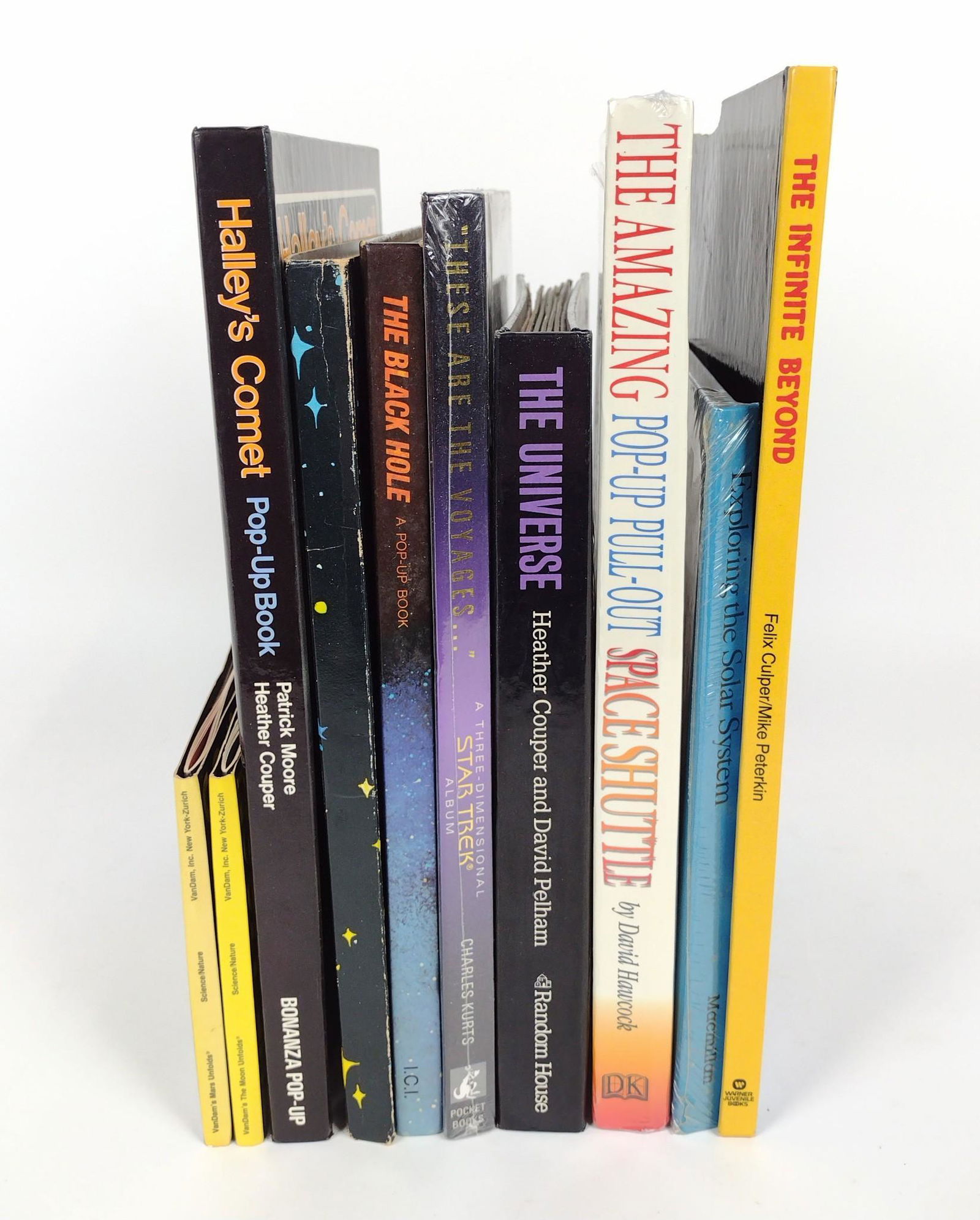 10 Space Pop-Up Books incl Star Trek: Also includes Disney's The Black Hole. DM IMPORTANT: Before bidding, please read the terms and conditions. When you registered for the auction you agreed to these terms and will be required to comply