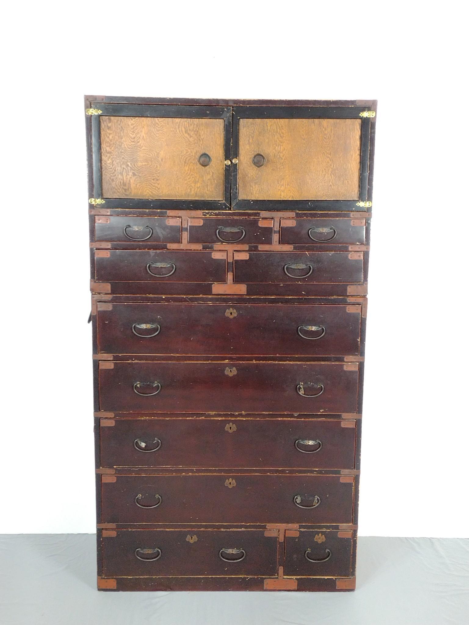 Two Part Stacking Tansu Chest (1 of 13)