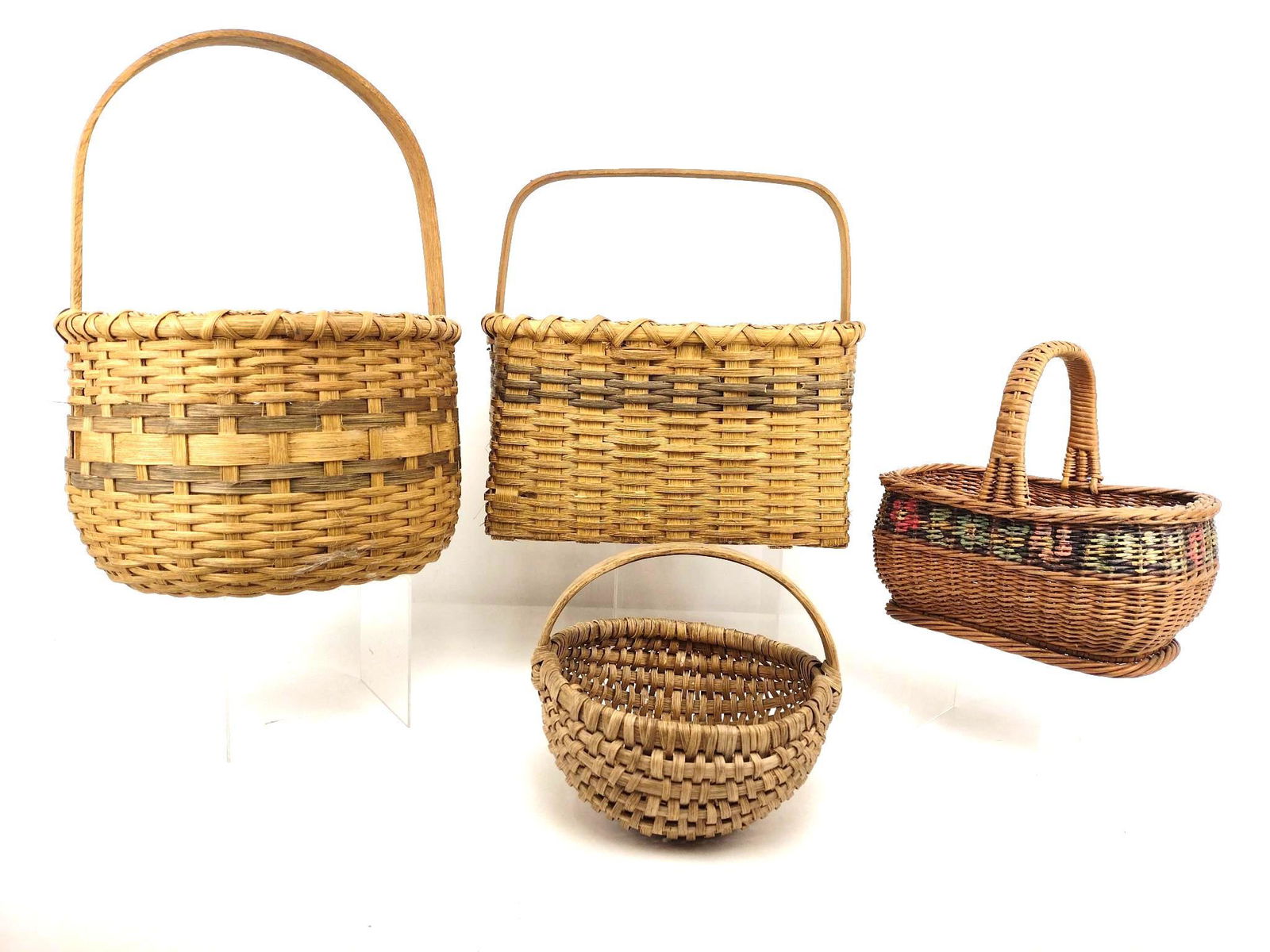 4 Vintage Baskets Incl Pennsylvania Made (1 of 6)