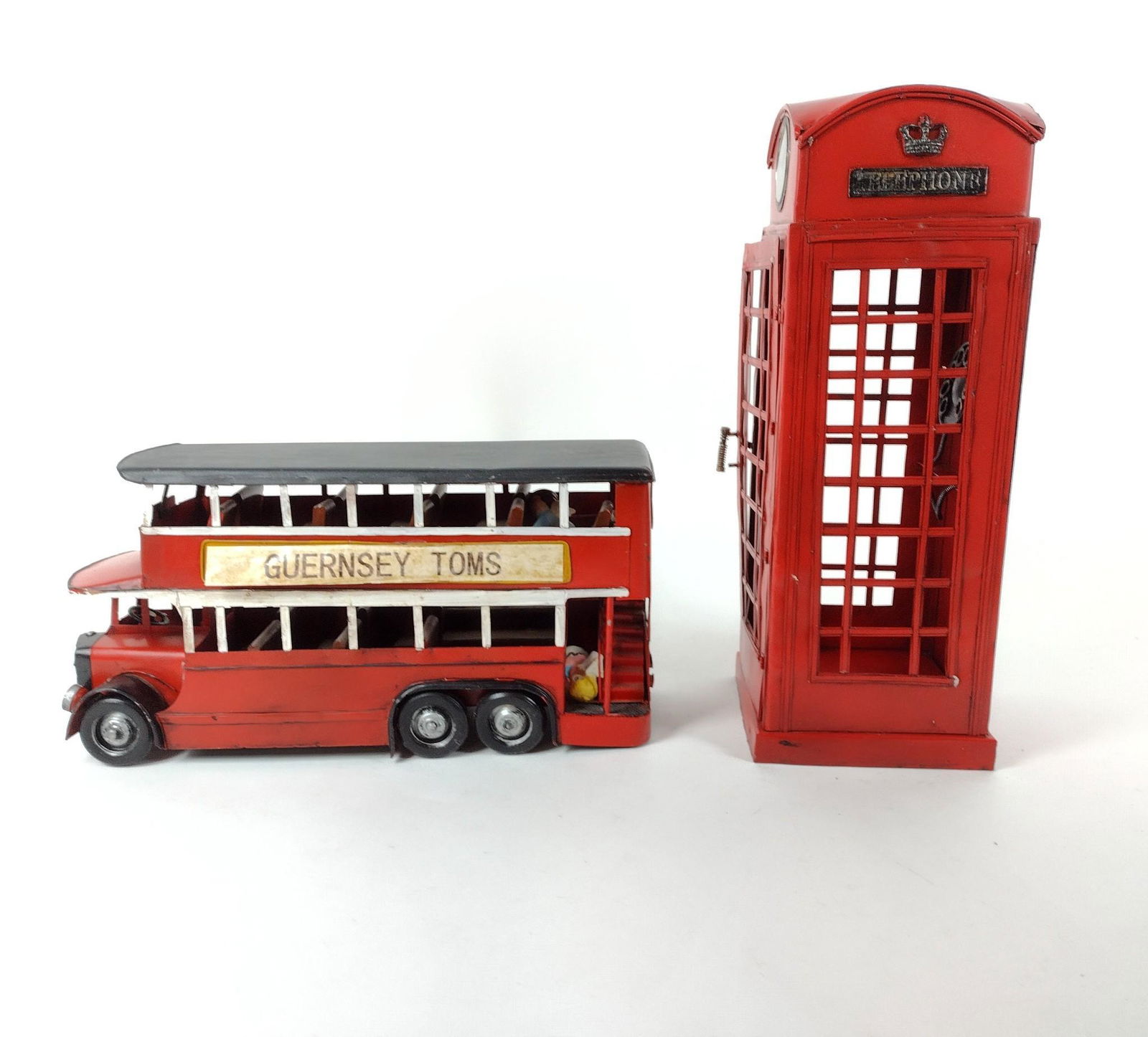 2 London Toys Incl Guernsey Toms Double Decker Bus (1 of 7)