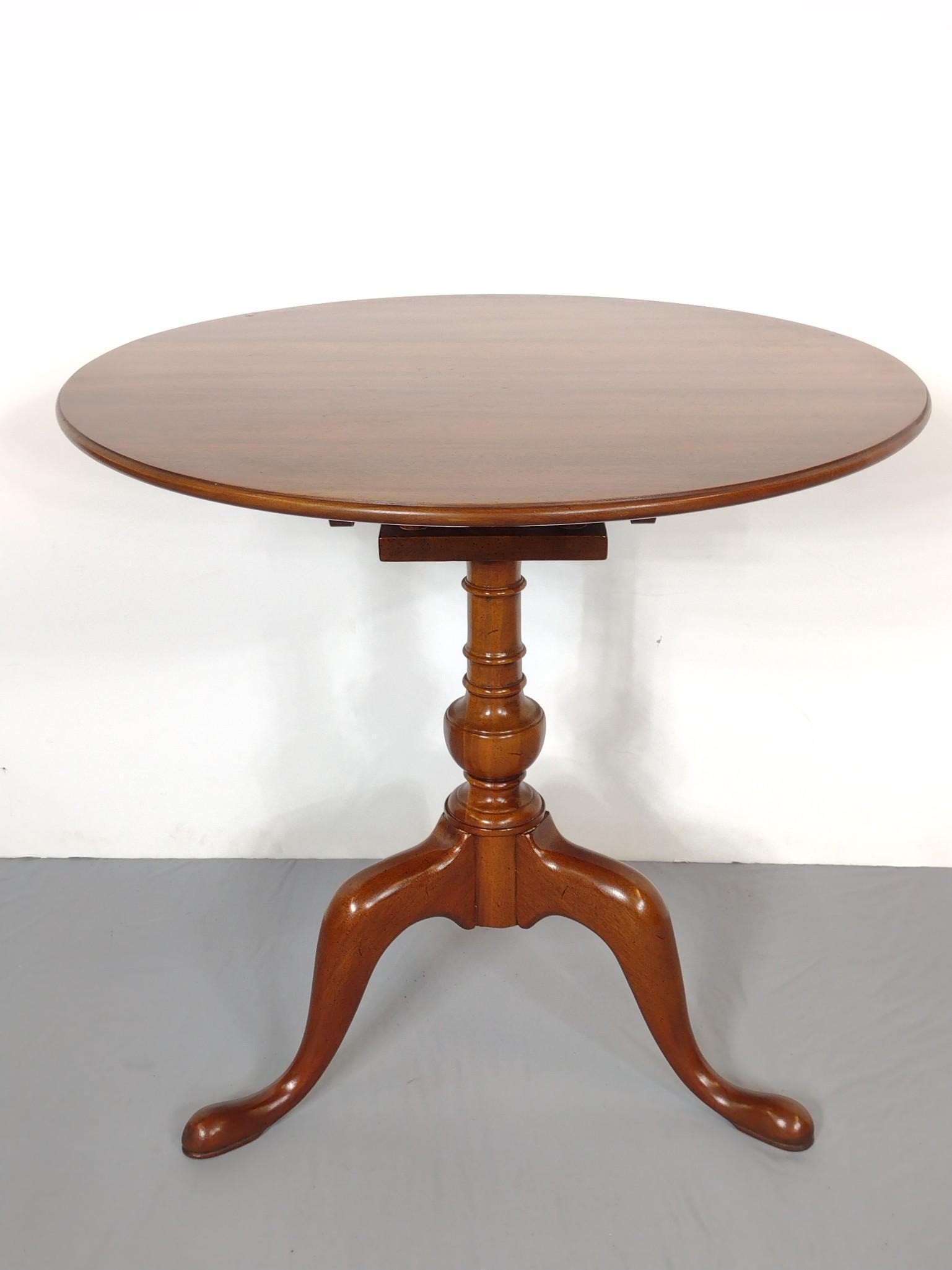 Mahogany Tilt Top Table No. 518 (1 of 7)