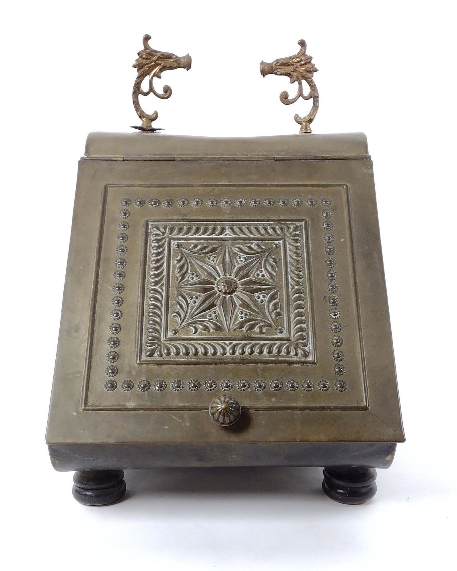 Antique Coal Scuttle (1 of 6)