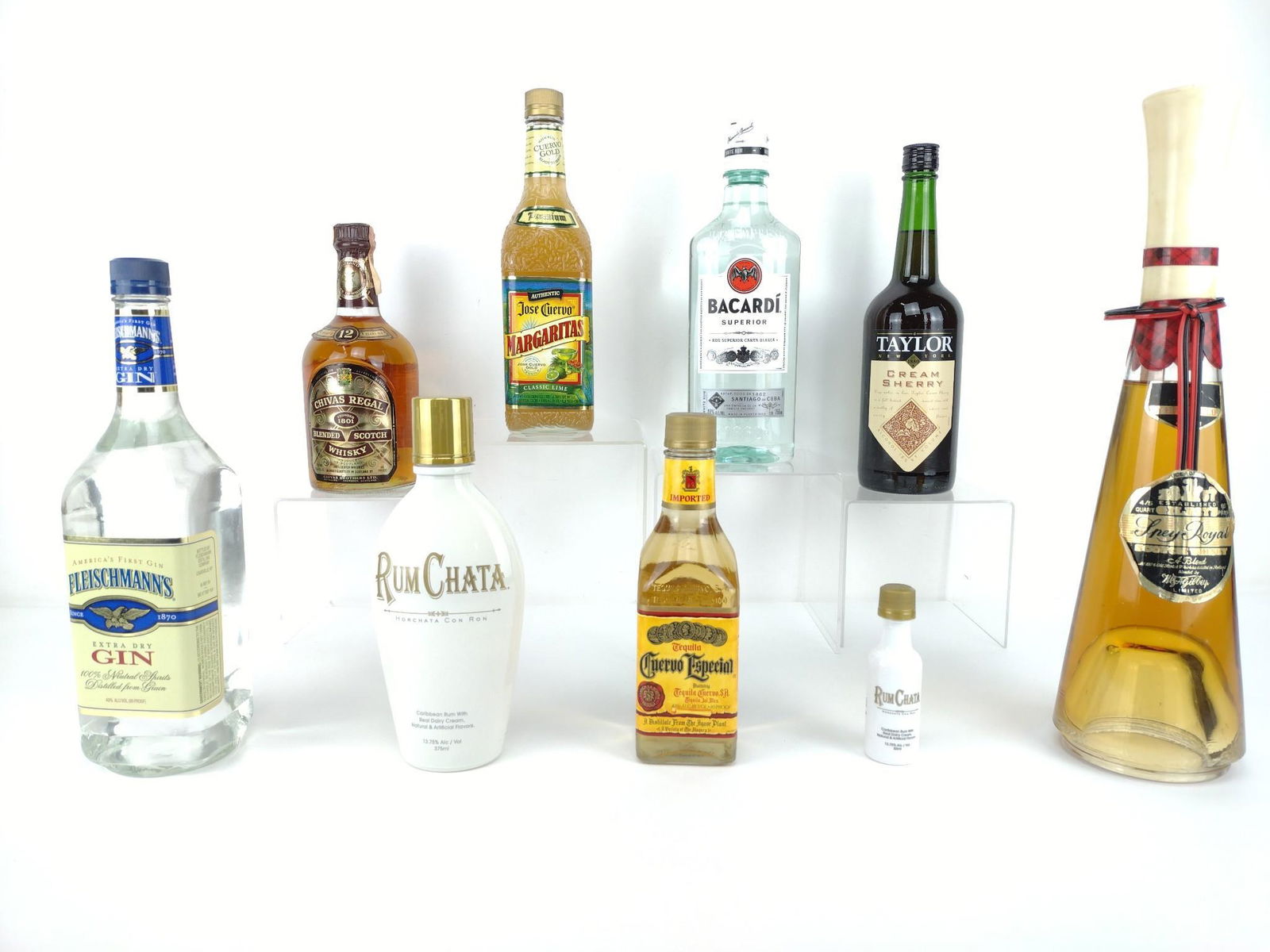 9 Bottles Estate Alcohol Incl Whiskey & Gin (1 of 5)