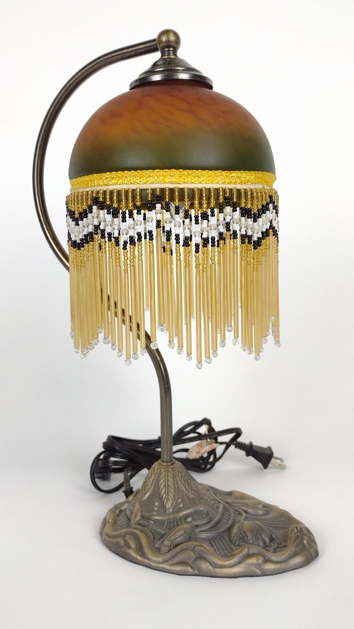 Beaded Deco Table Lamp (1 of 1)