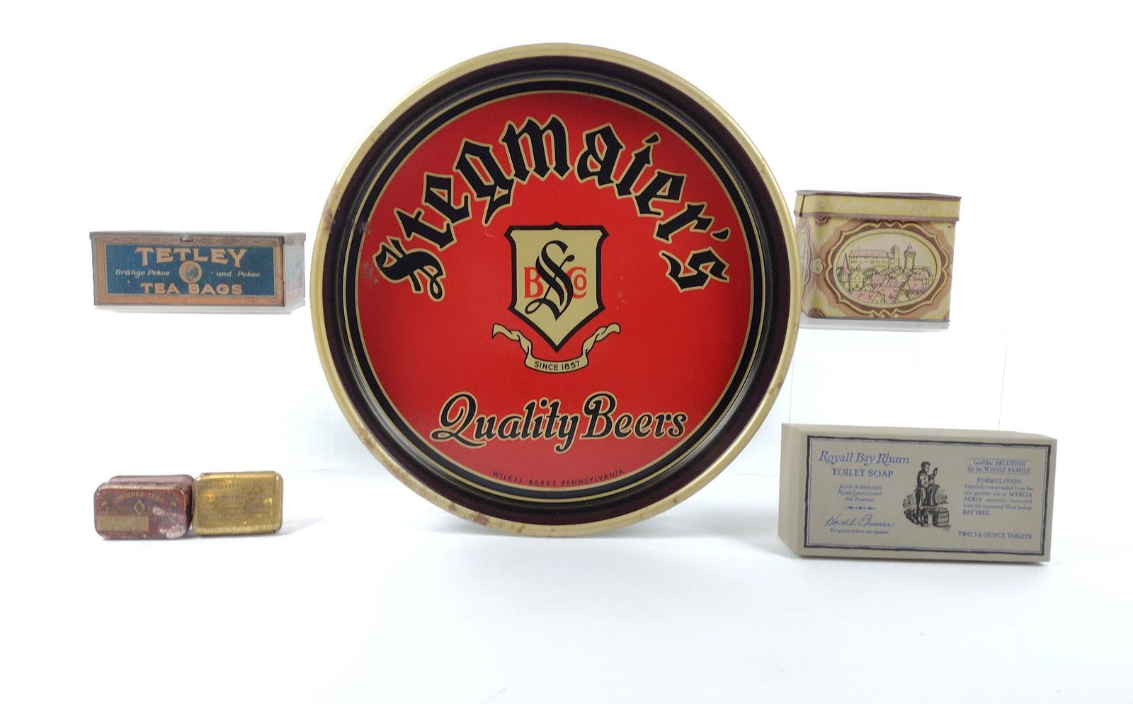 6 Pcs Advertising incl Tetley Tea Bags (1 of 3)