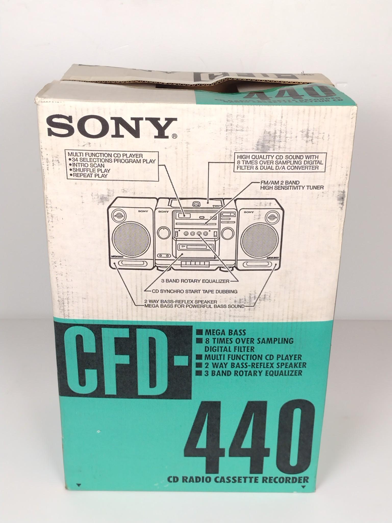 Sony CD Radio Cassette Recorder (1 of 4)