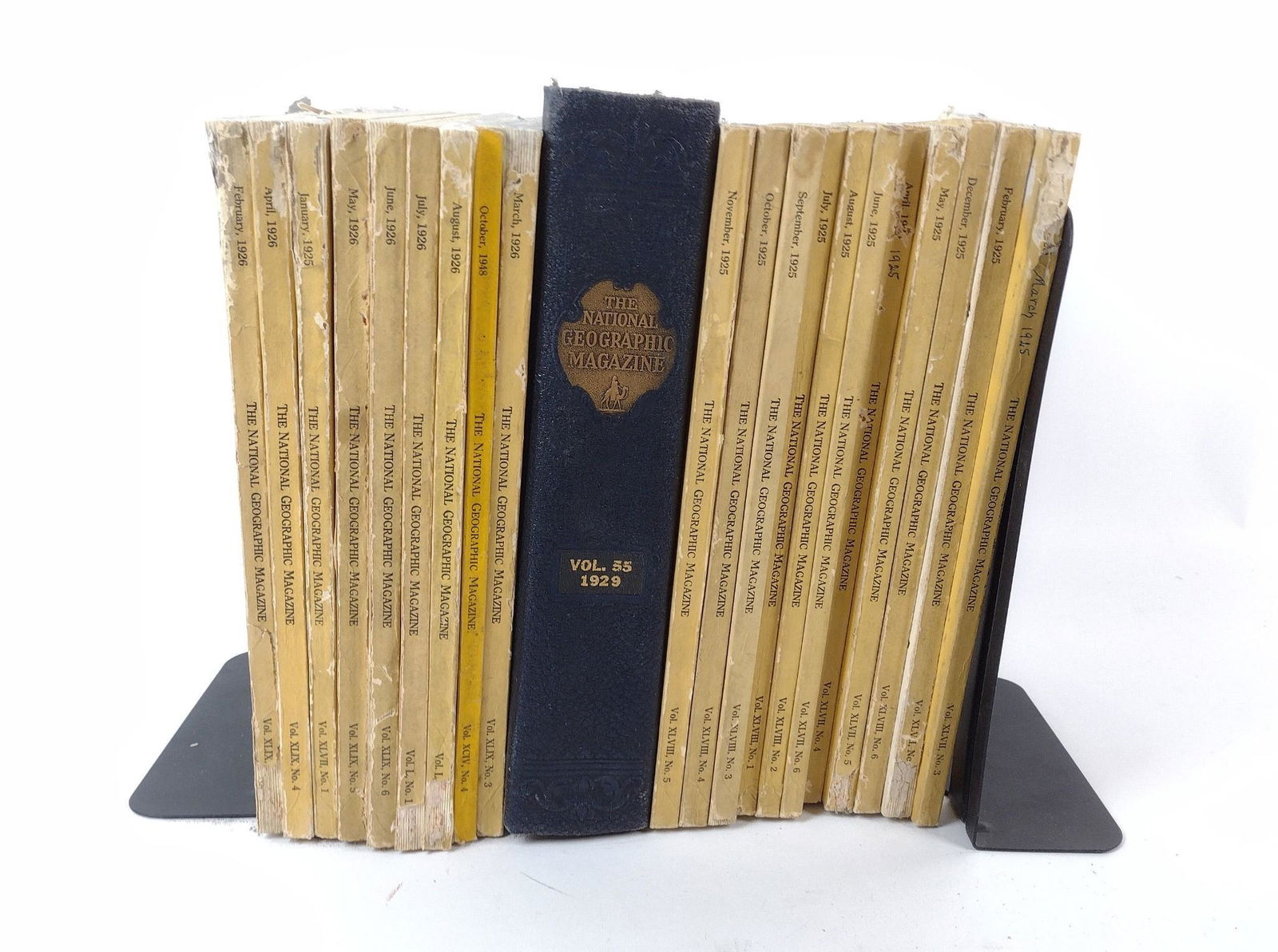 21 1920's National Geographic Magazines (1 of 5)