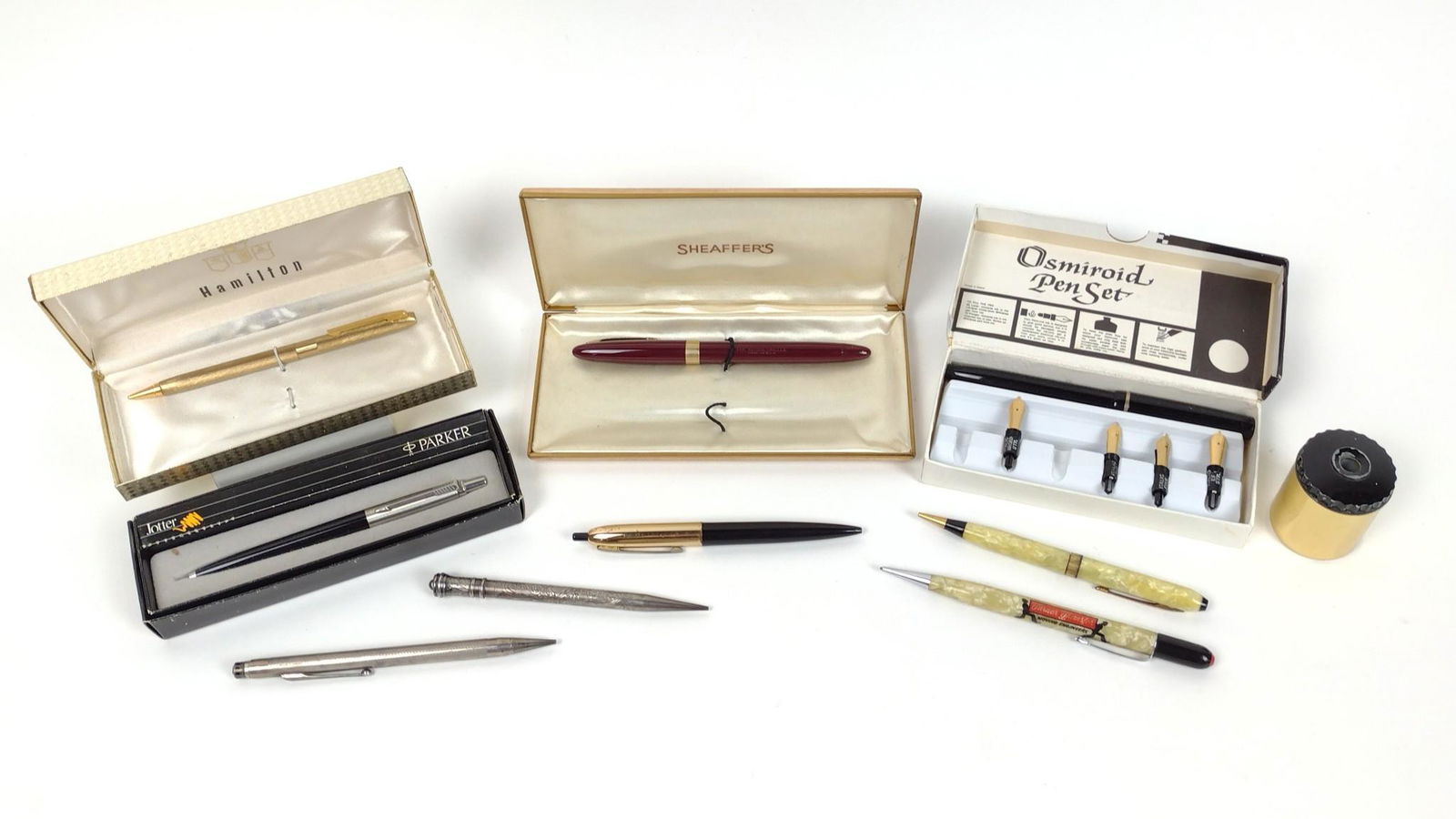 9 Pens and Mechanical Pencils incl. Sterling (1 of 8)