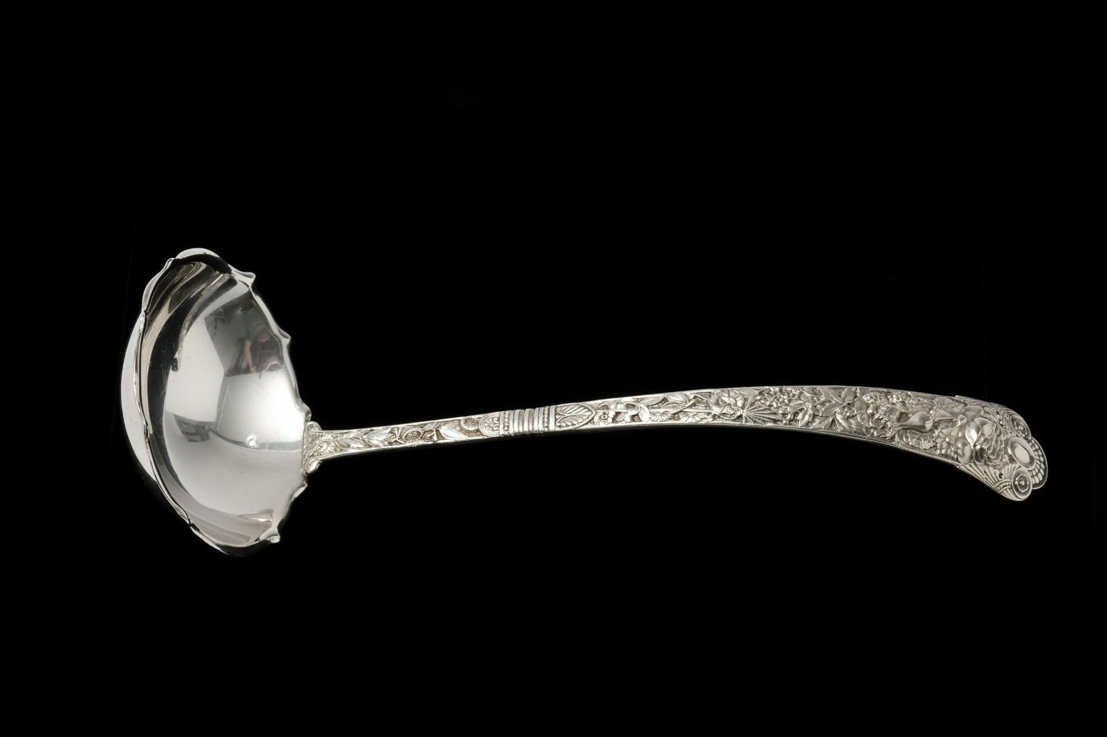 Gorham Cluny Sterling Soup/Punch Ladle (1 of 5)