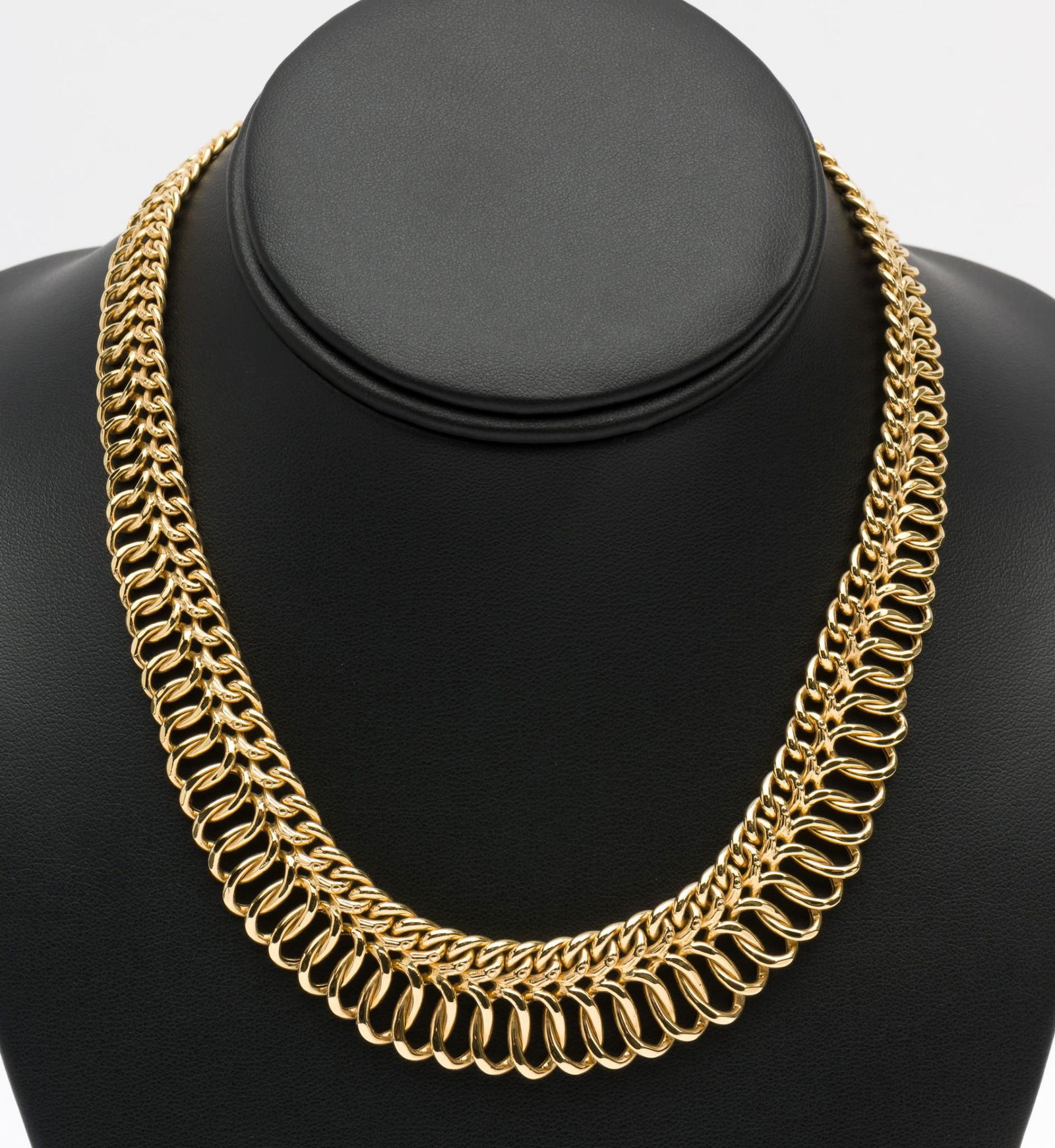 14K Italian Fancy Link Necklace (1 of 5)