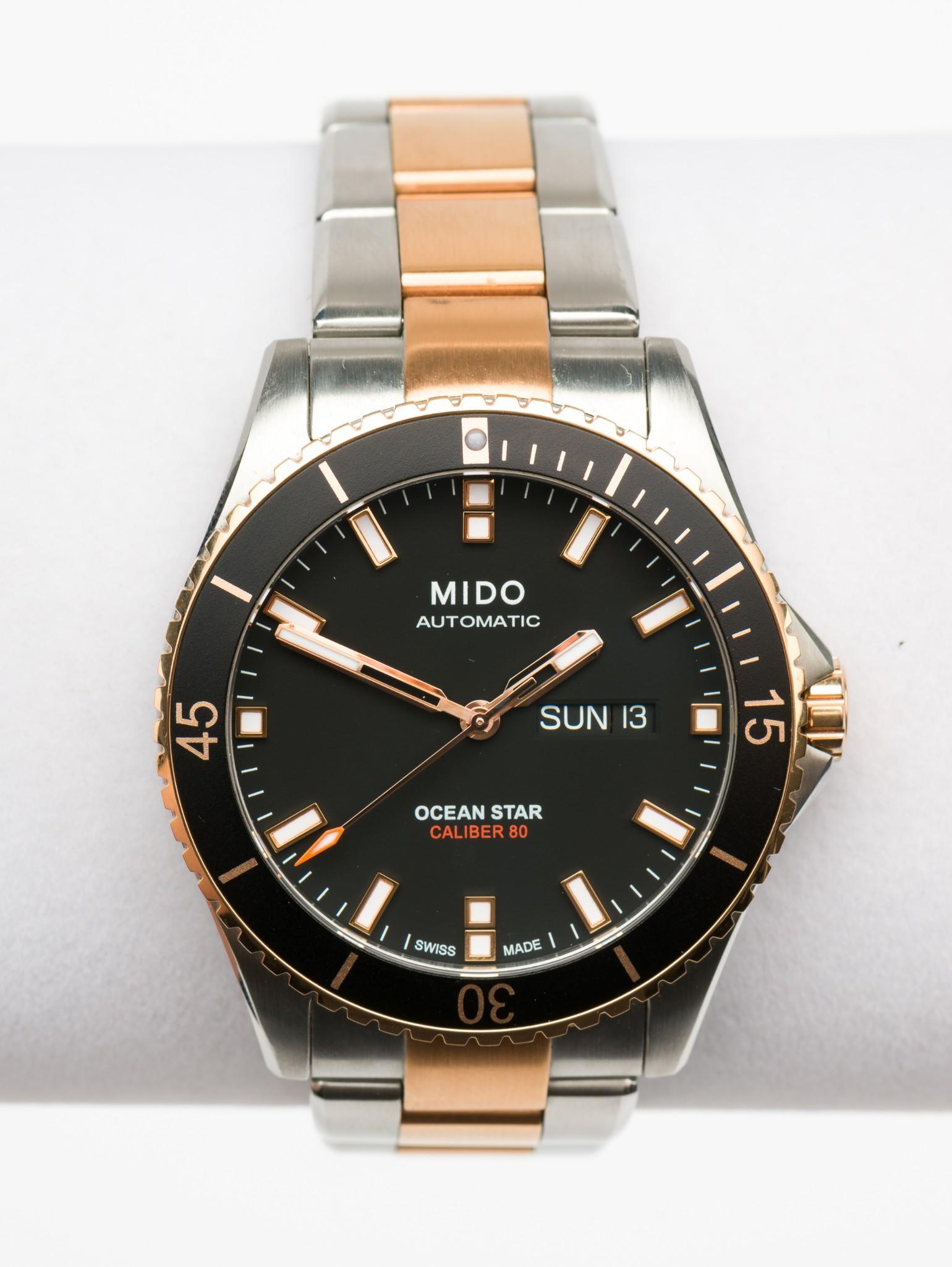 Mido Ocean Star Captain Day Date Wristwatch (1 of 8)
