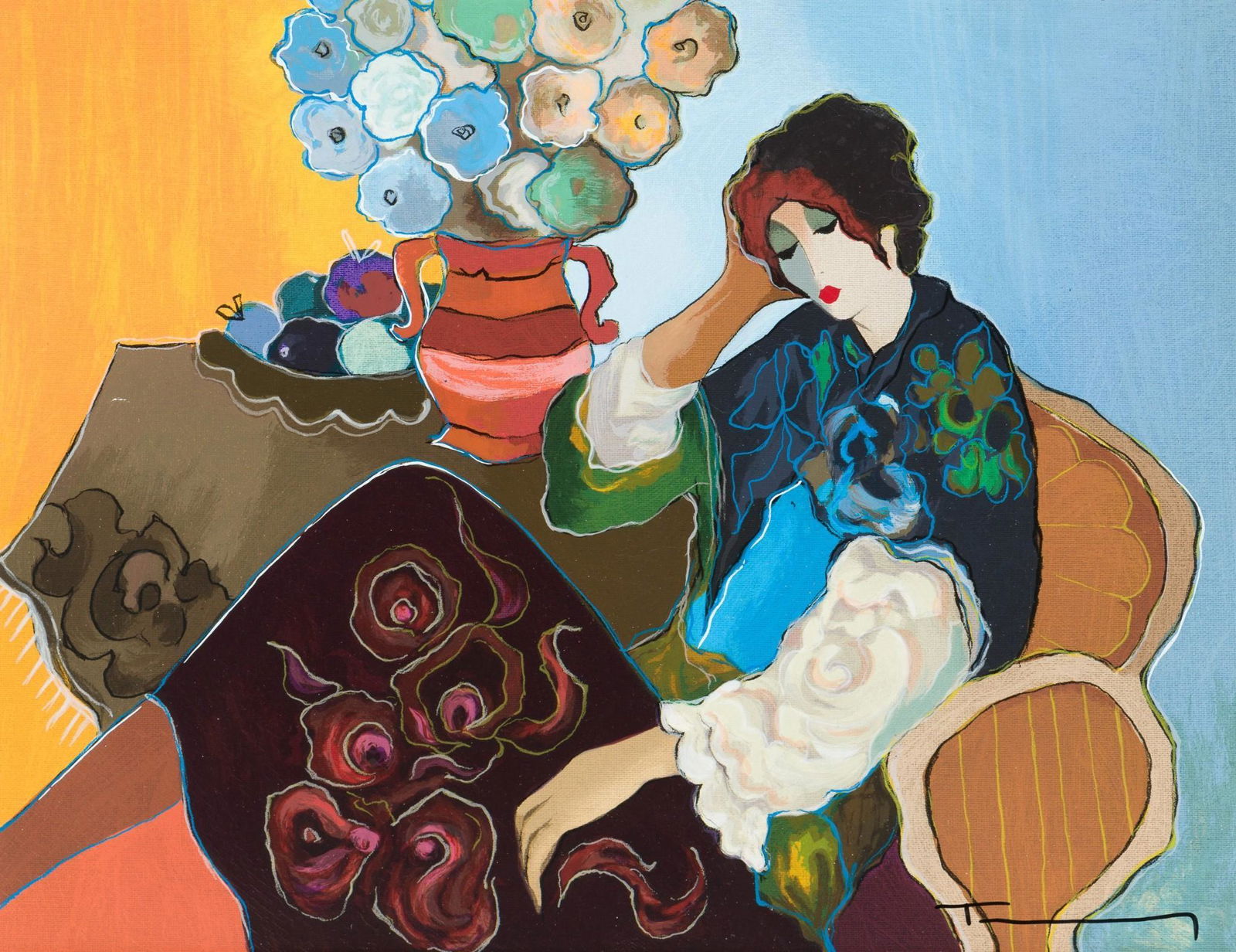 Itzchak Tarkey (Yugoslovia, 1935-2012) Serigraph 118/295 (1 of 4)