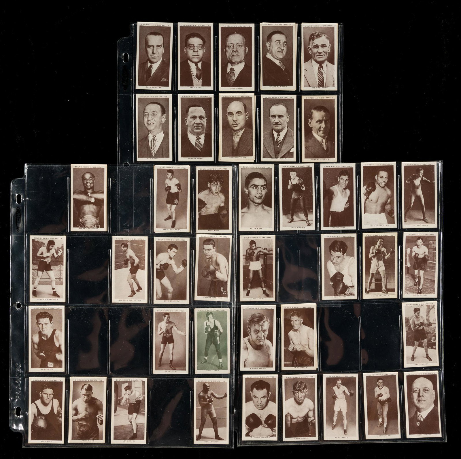 2 Sets Boxing Cigarette Cards (1 of 5)